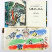CHAGALL, Marc, acht Bücher: Werksverzeichnis: Lithograph V und VI (Deutsch 1986, Schutzumschlag und