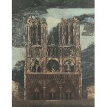 ACKERMANN, Rudolf Werner (1908-1982), "Notre Dame de Paris", Öl/Hartfaser, 90,5 x 70, unten rechts