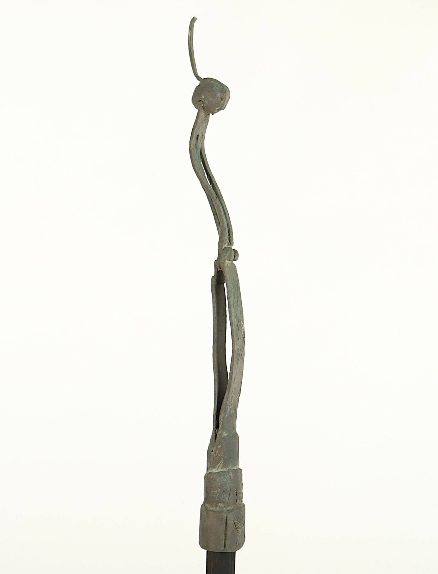 SCHOLL-SABBATINI, Bettina, "o.T.", Skulptur, Bronze, H 153, signiert und nummeriert, 1991  - Bild 4 aus 6