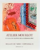 DUFY, Raoul, Plakat Atelier Mourlot, Farblithografie, 70 x 54, 1987, ungerahmt 