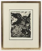 DIX, Otto, "Gethsemane", Original-Lithografie, 29 x 22, zum Matthäus-Evangelium, 1960, WV 259, R. 