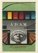 HAUSNER, Rudolf, "Adam", Farbserigrafie, 17 x 12, handsigniert, R. 