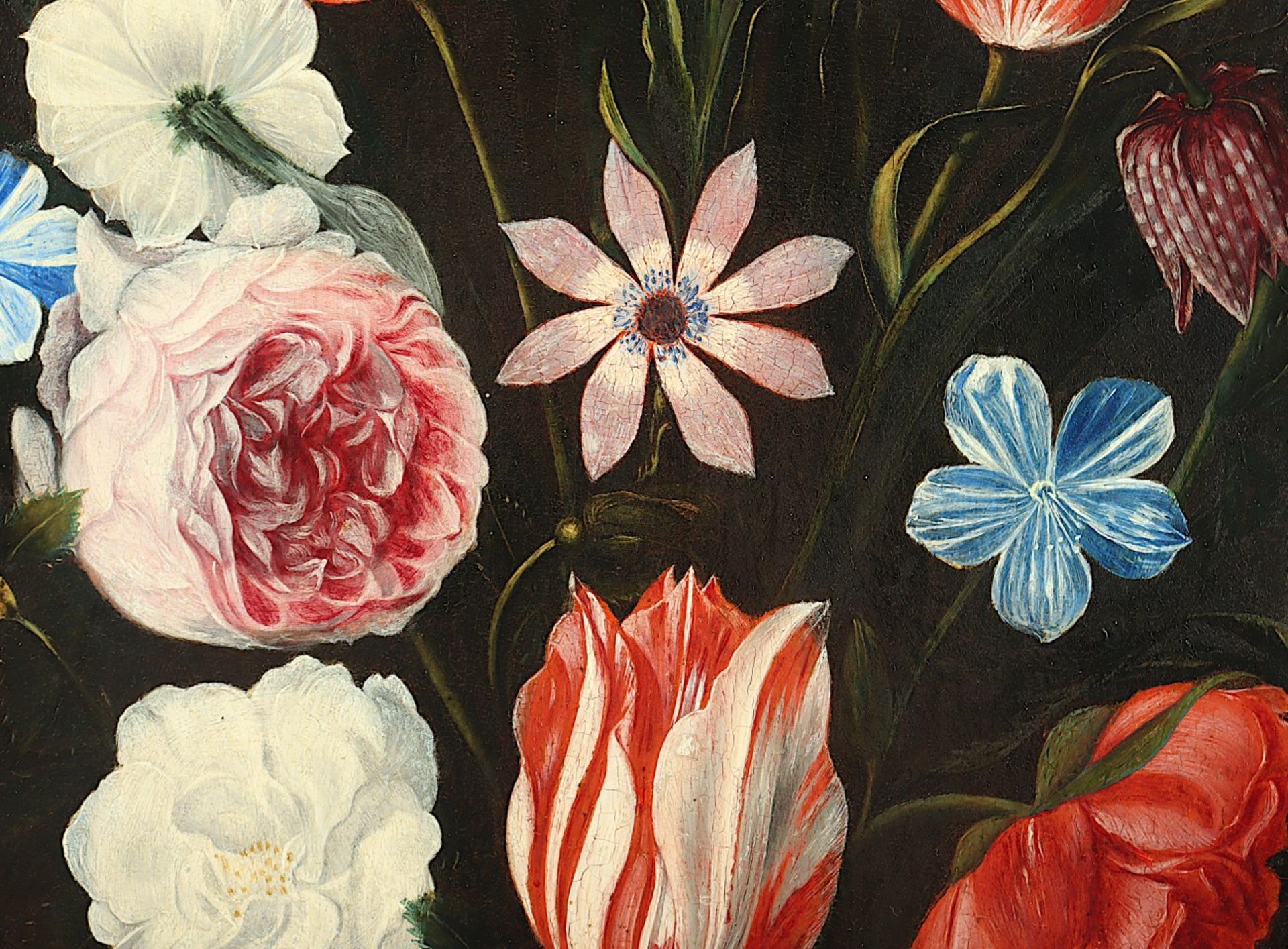 VAN KESSEL, Jan I. (1626-1679), Umkreis/Schule, "Blumenstilleben mit Schwalbenschwanz" - Image 3 of 4