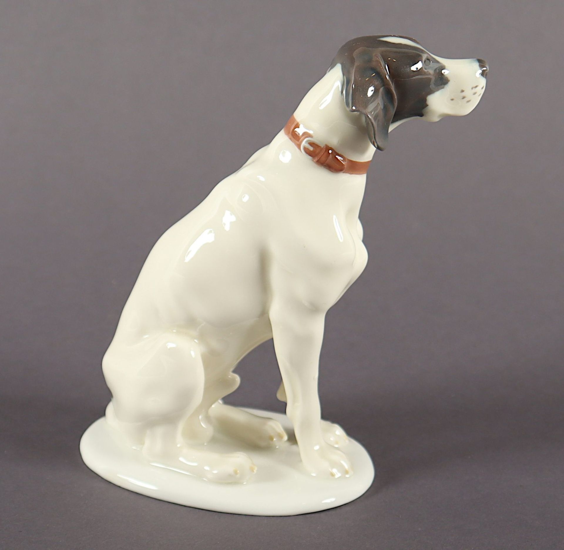 Jagdhund, Erich Hösel, Meissen, 1924-34 - Bild 2 aus 3