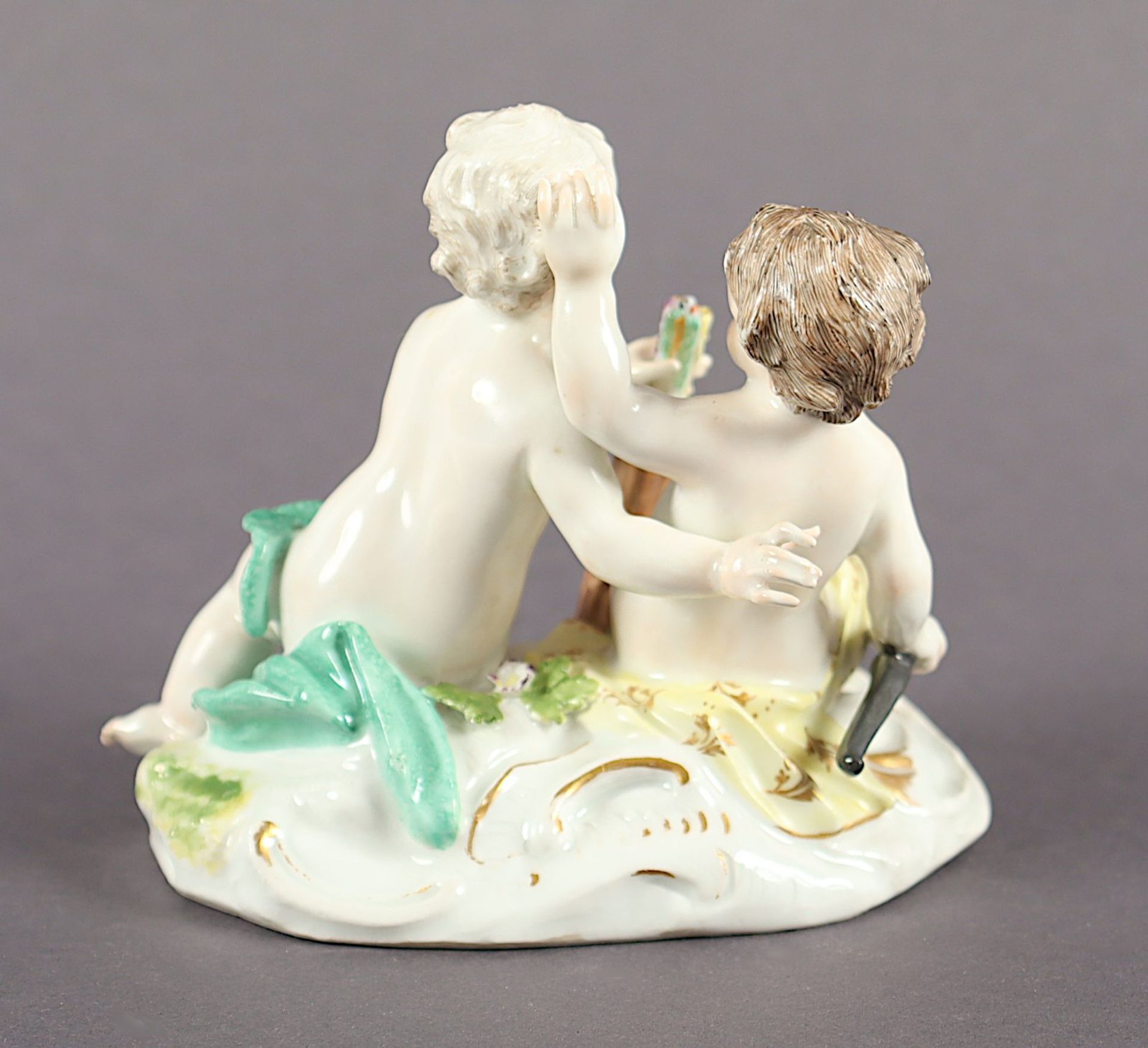 Amorettengruppe, MEISSEN, 18.Jh. - Image 3 of 4