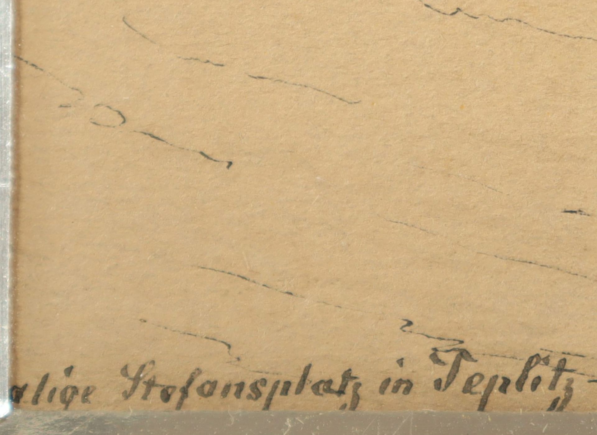 HAMMER, J. (Maler E.19.Jh.), "Drei Ansichten aus Böhmen", R. - Image 8 of 9