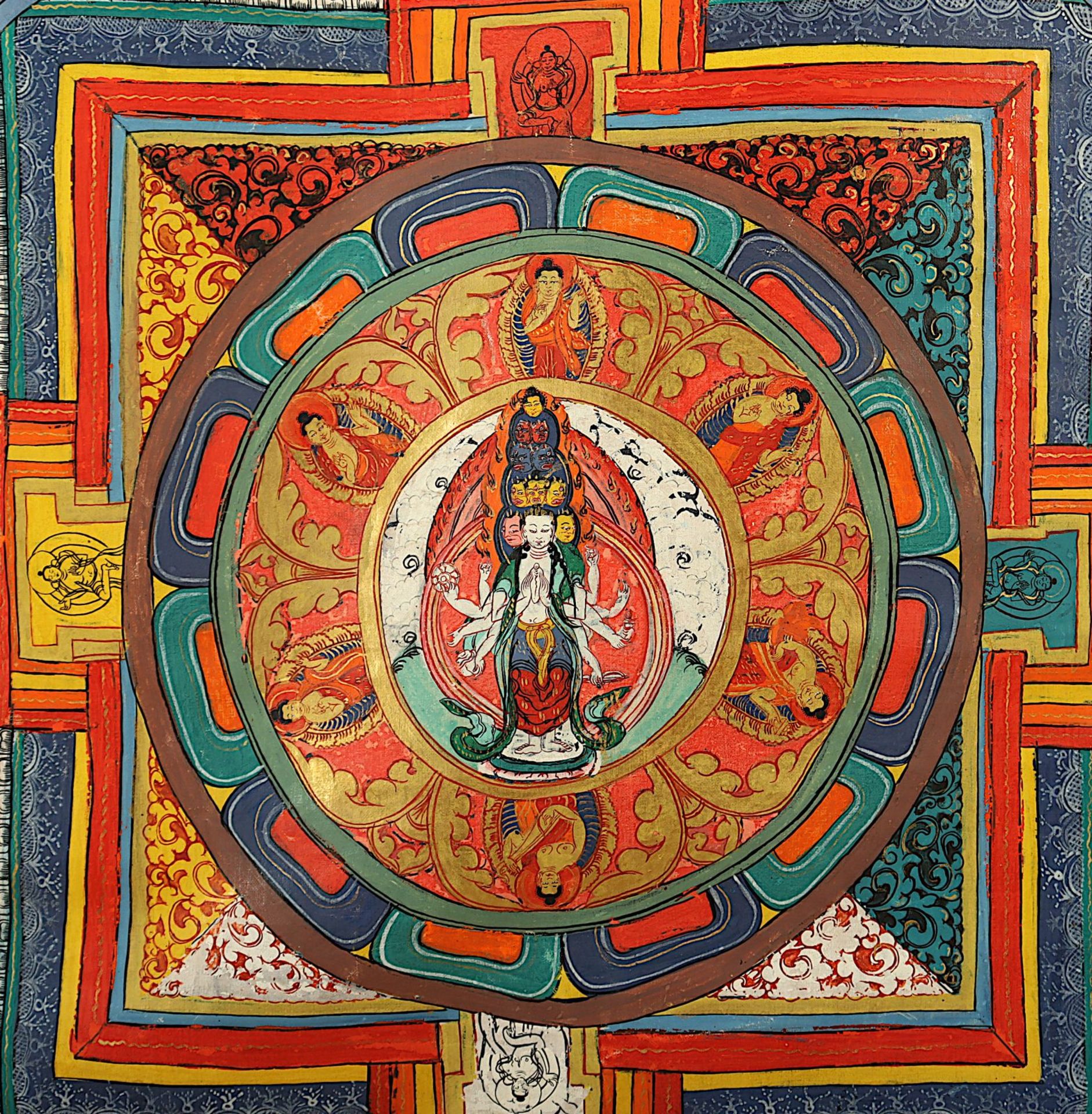 THANGKA, Mandala, Tibet - Bild 3 aus 5