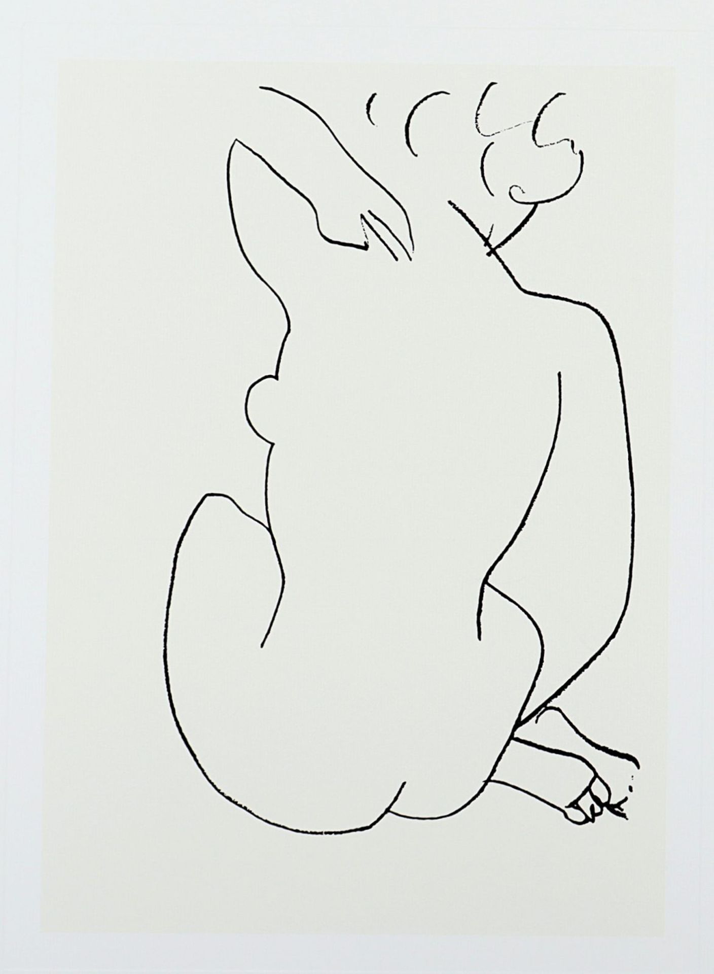 Matisse, Henri, "Nu", ungerahmt