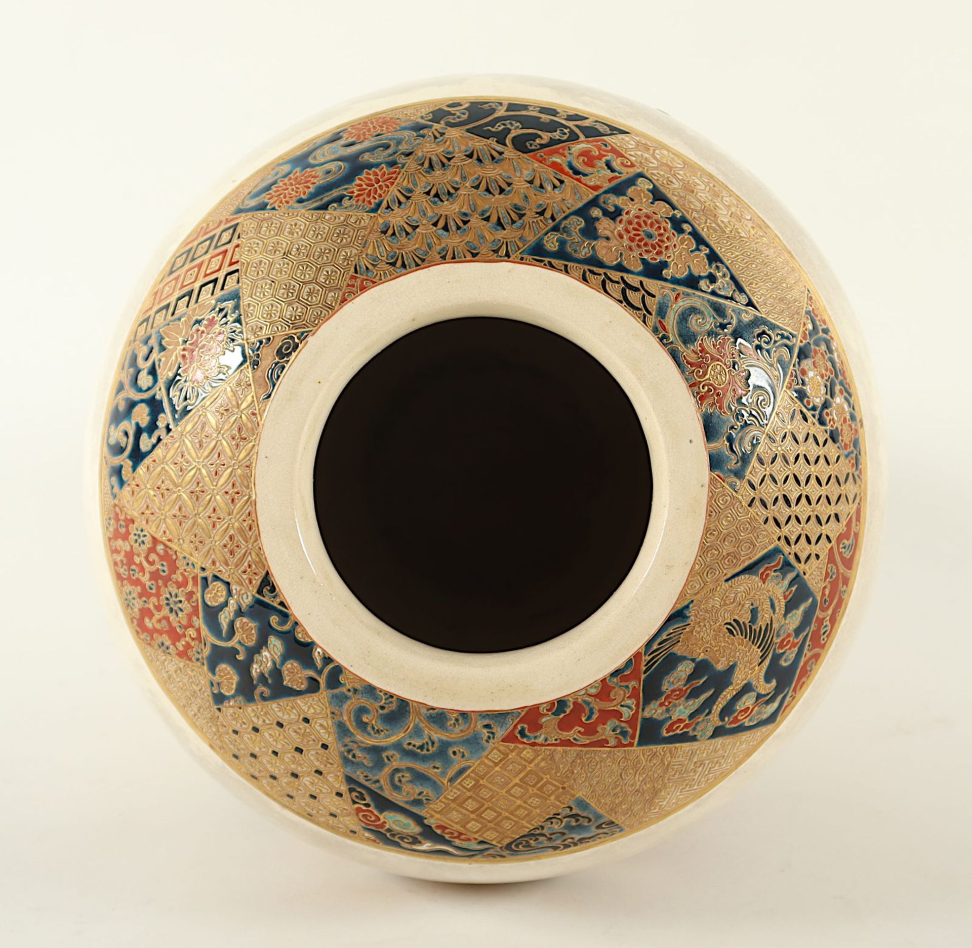 Vase, Satsuma, MEIJI - Bild 5 aus 6