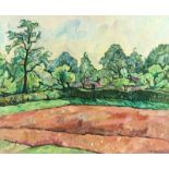 BÄRENFÄNGER, Karl (1888-1947), "Landschaft mit Bäumen", ungerahmt