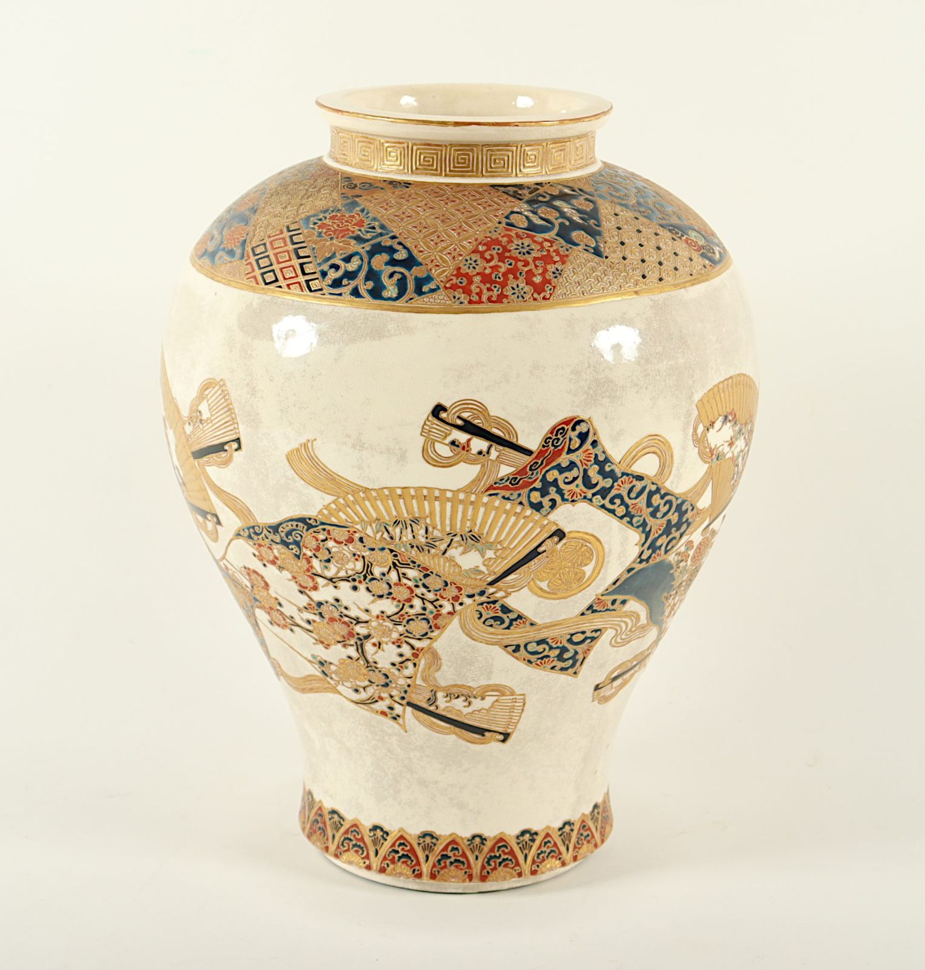 Vase, Satsuma, MEIJI - Bild 3 aus 6