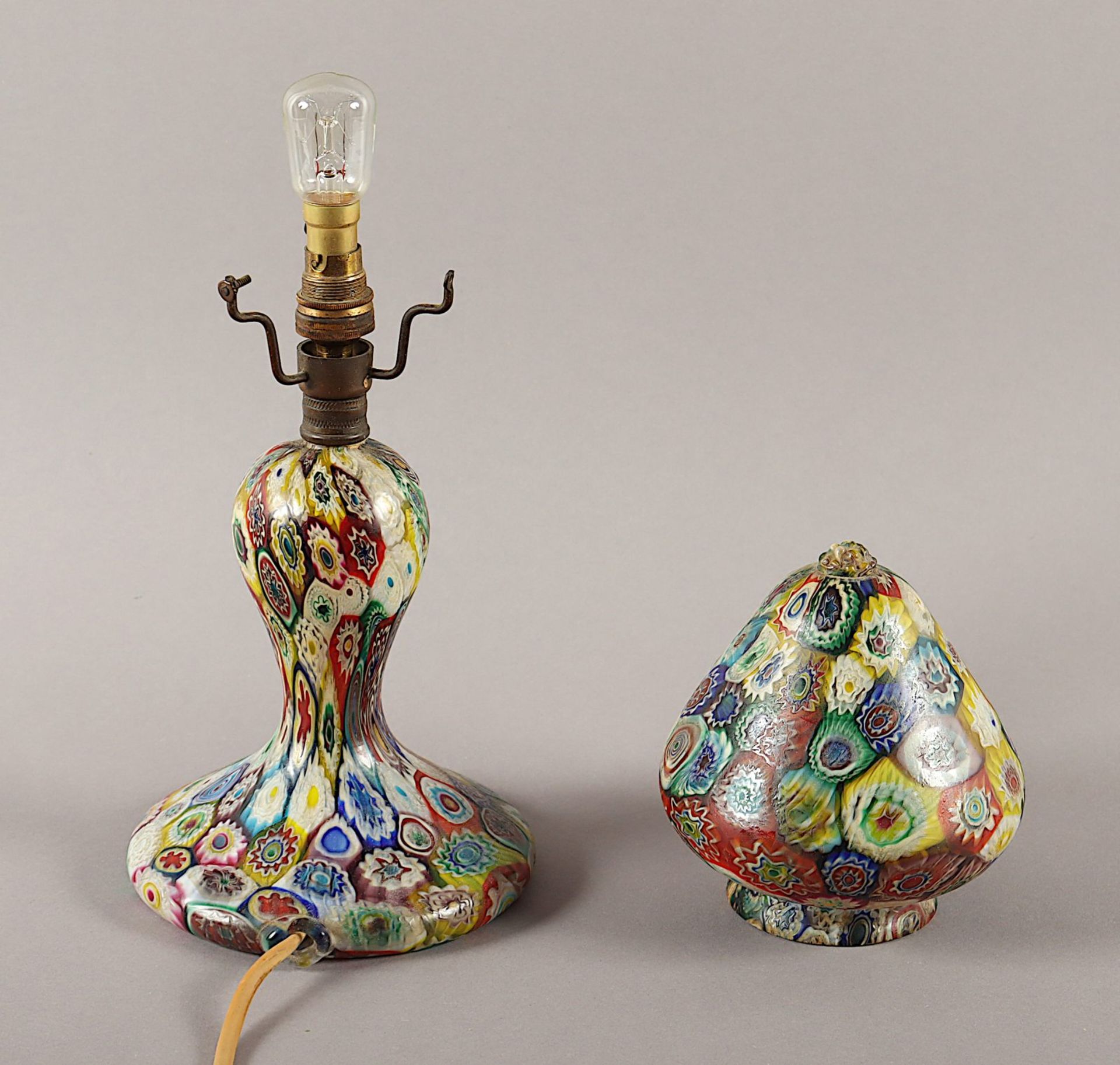 kleine Tischlampe, Murano, um 1900 - Image 2 of 3