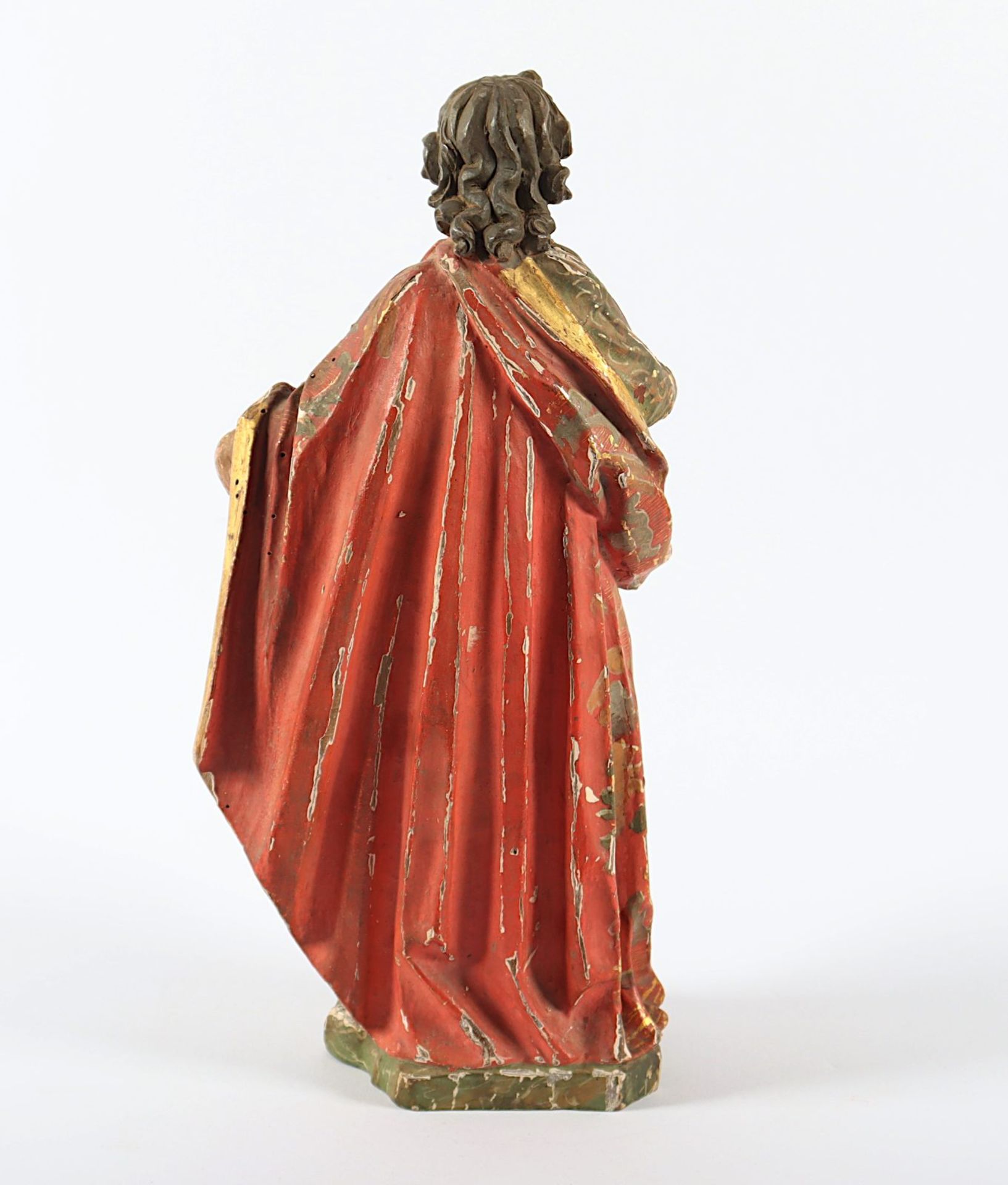 Figur eines Apostels, M.18.Jh. - Bild 3 aus 3