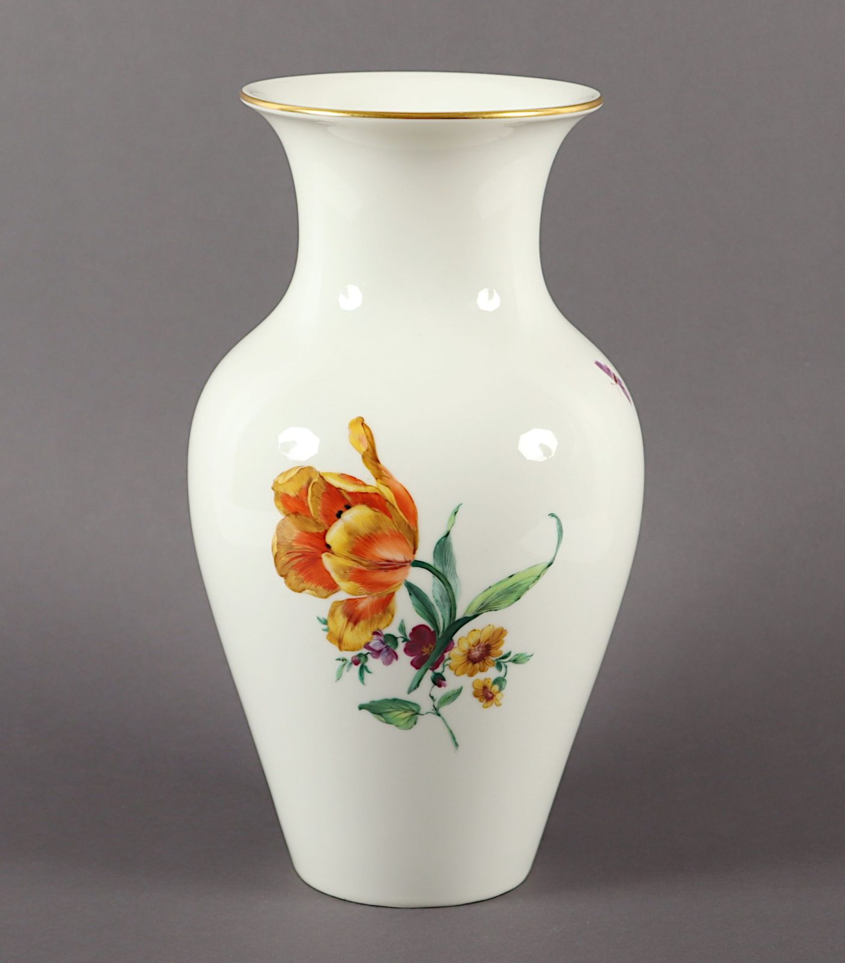 Vase, Blumen, KPM BERLIN