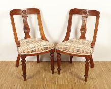 Paar Stühle, 2.H.19.Jh.