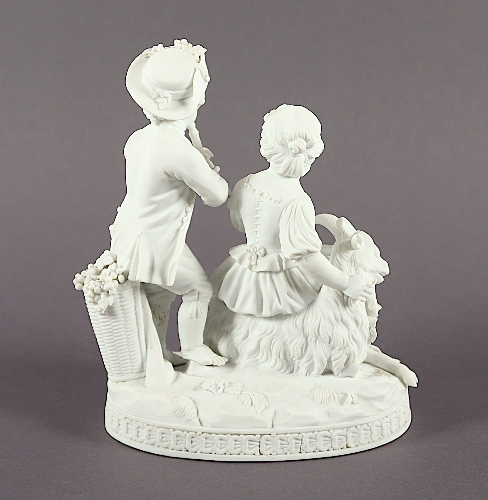 Figur, Bisquitporzellan, MEISSEN, um 1800 - Image 3 of 4