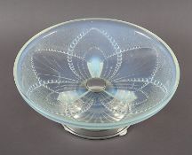 Art-Deco-Schale, Glas, Verlys, um 1920/30
