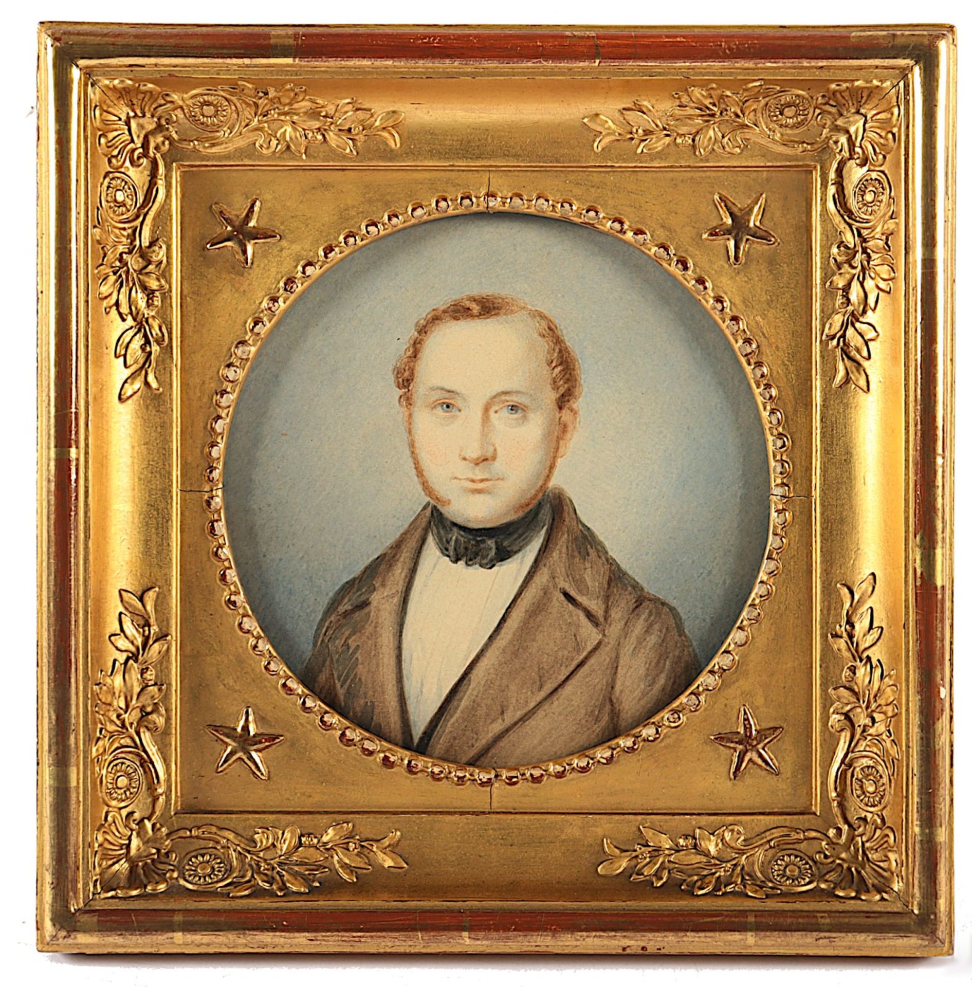 Portraitmaler um 1820, "Bildnis eines Mannes", R.
