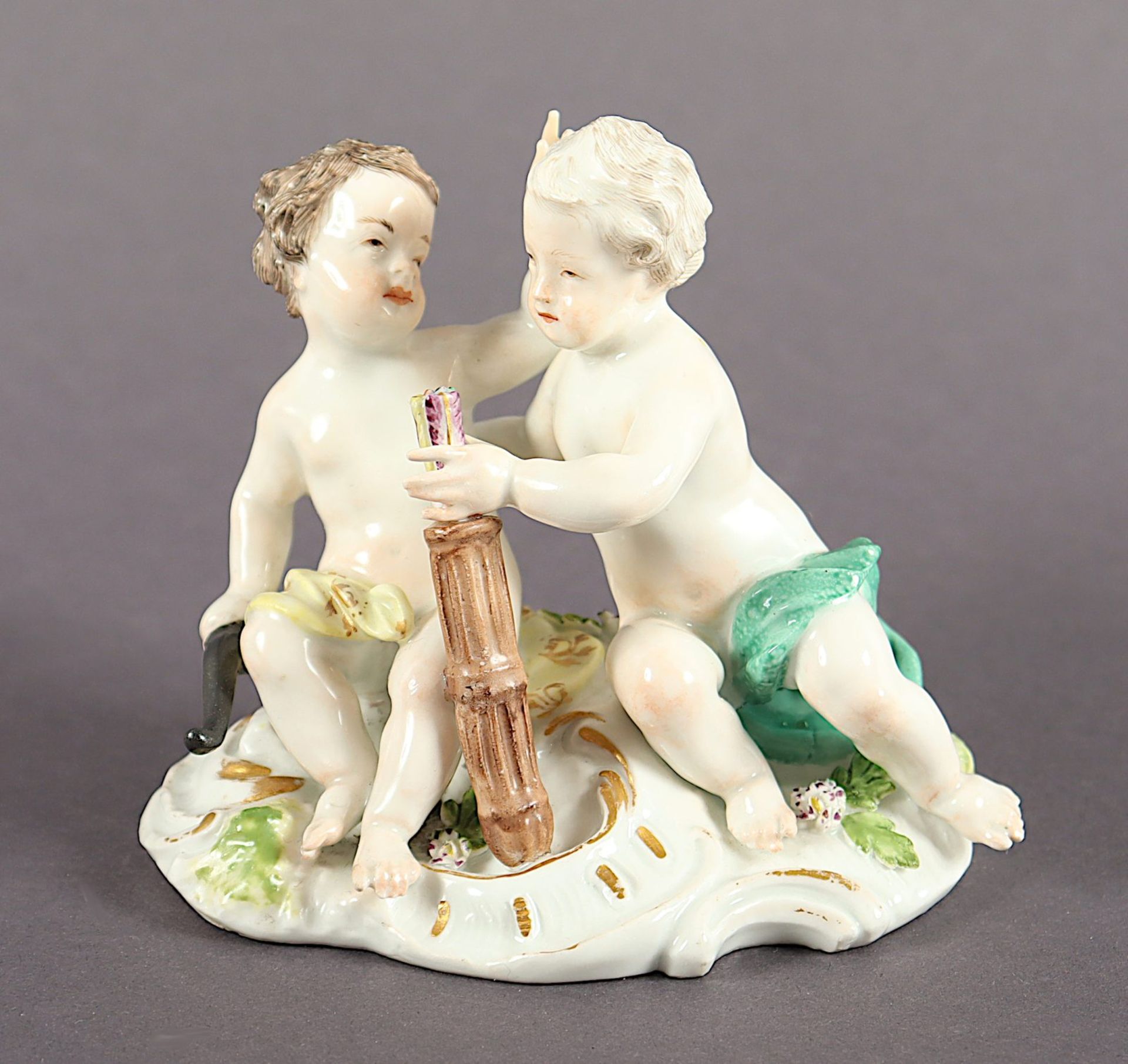 Amorettengruppe, MEISSEN, 18.Jh.