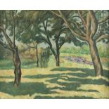 BÄRENFÄNGER, Karl (1888-1947), "Obstbäume", R.