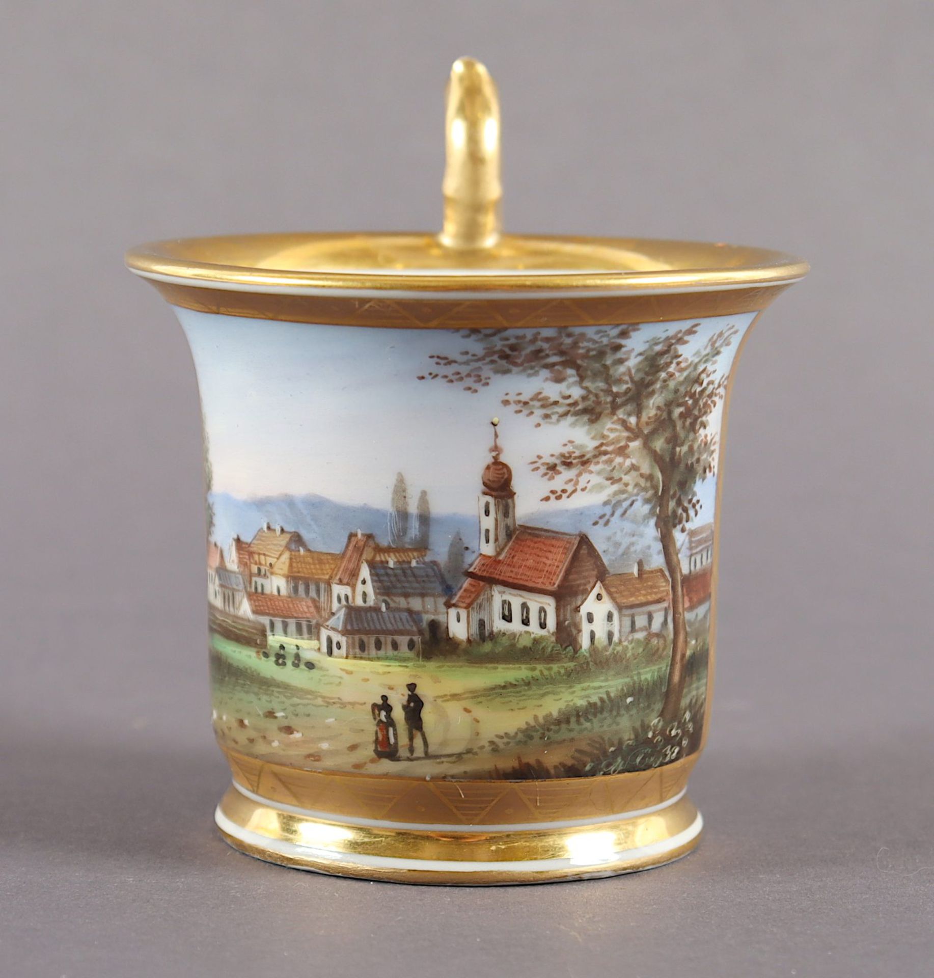 Ansichten-Tasse, Wien, E.19.Jh.