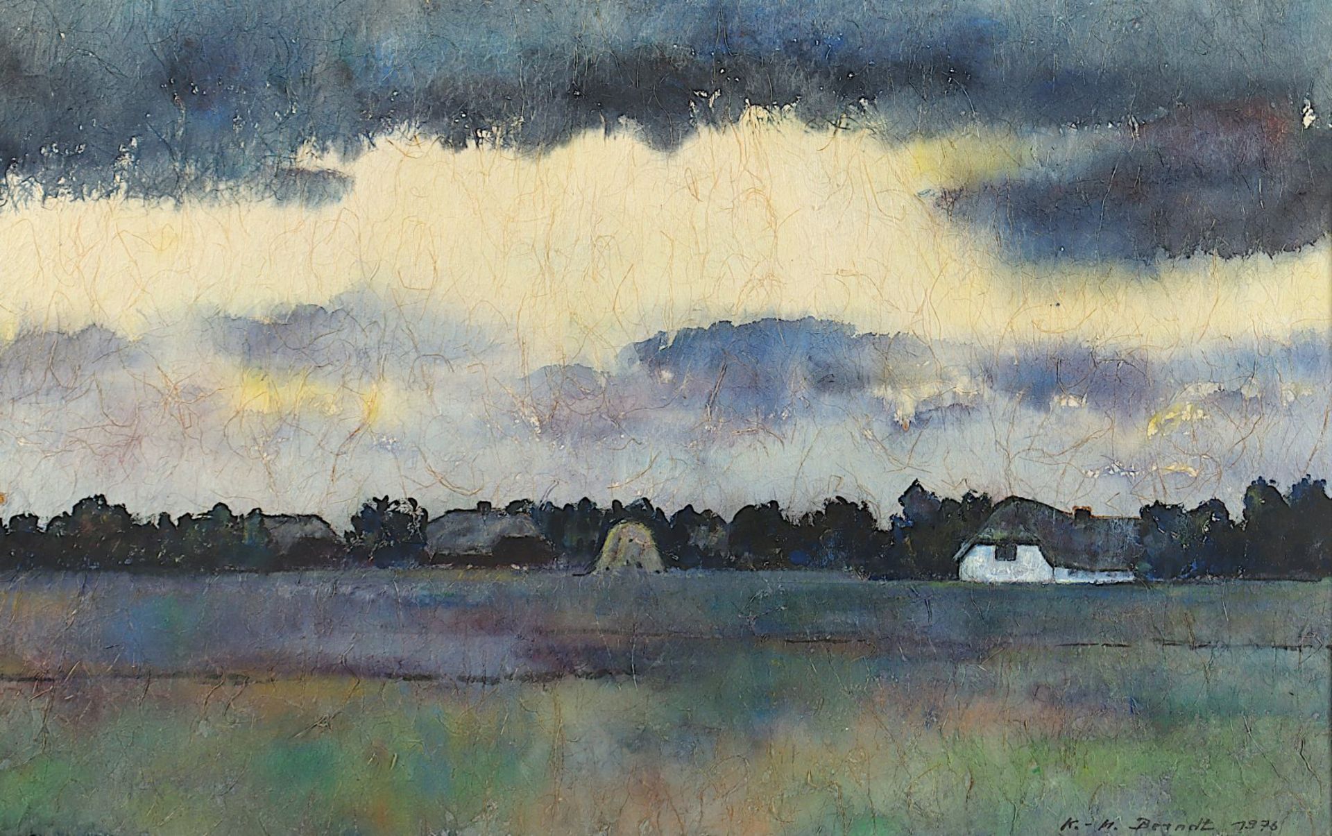 Berndt-Elbing, Aquarell, R.