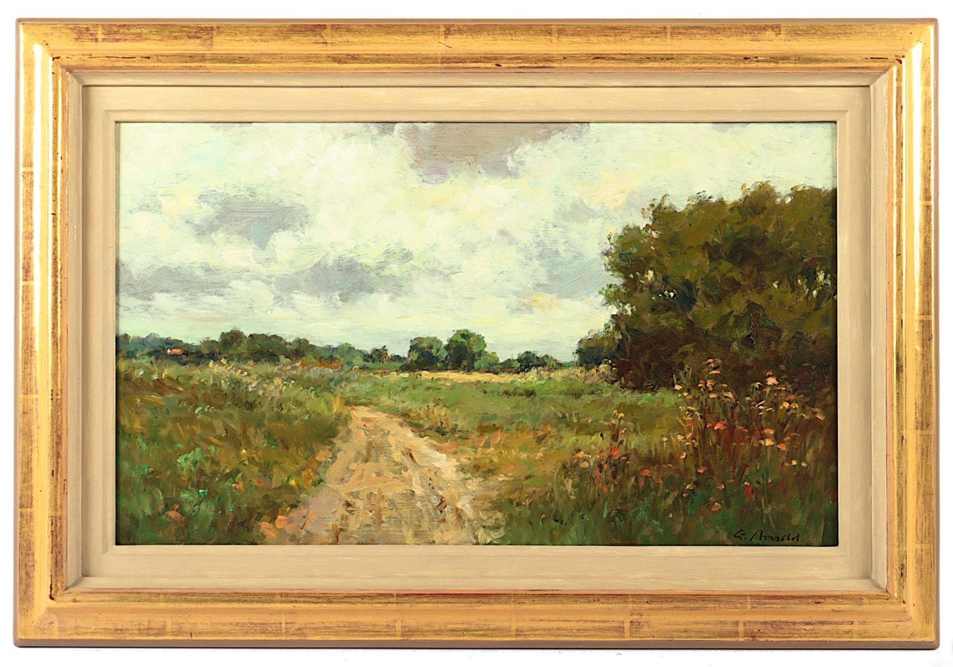 ARNOLD, Gerhard (*1938), "Landschaft", R.