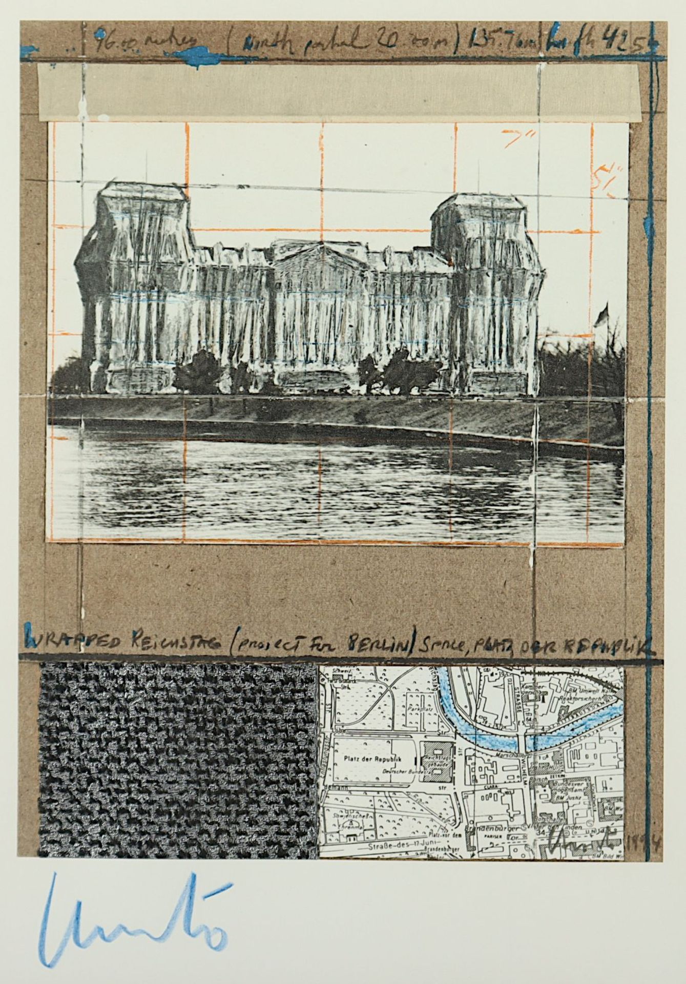 Christo, "Wrapped Reichstag", R.