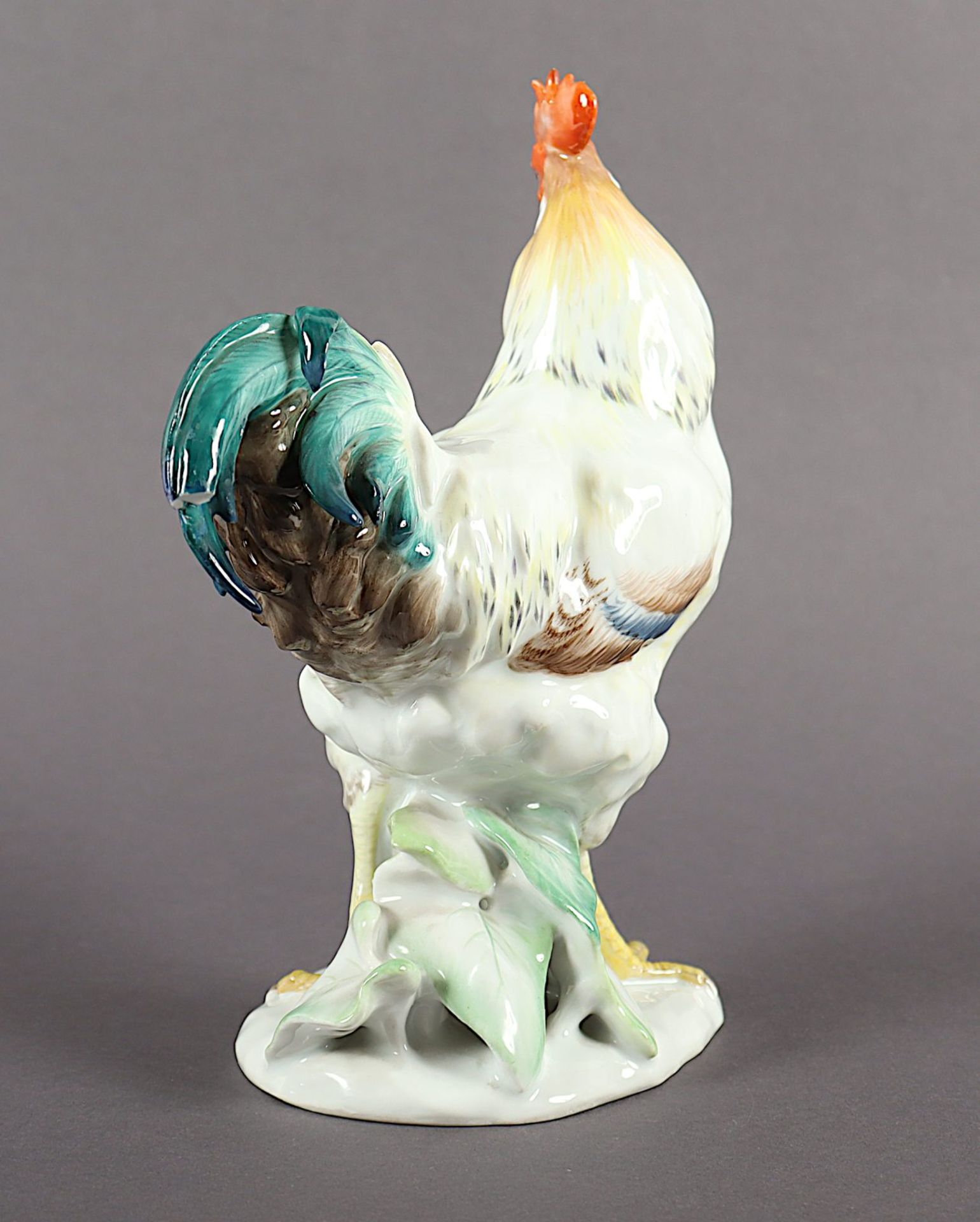 Figur Hahn, Erich Hösel, Meissen, 1924-34 - Image 3 of 4