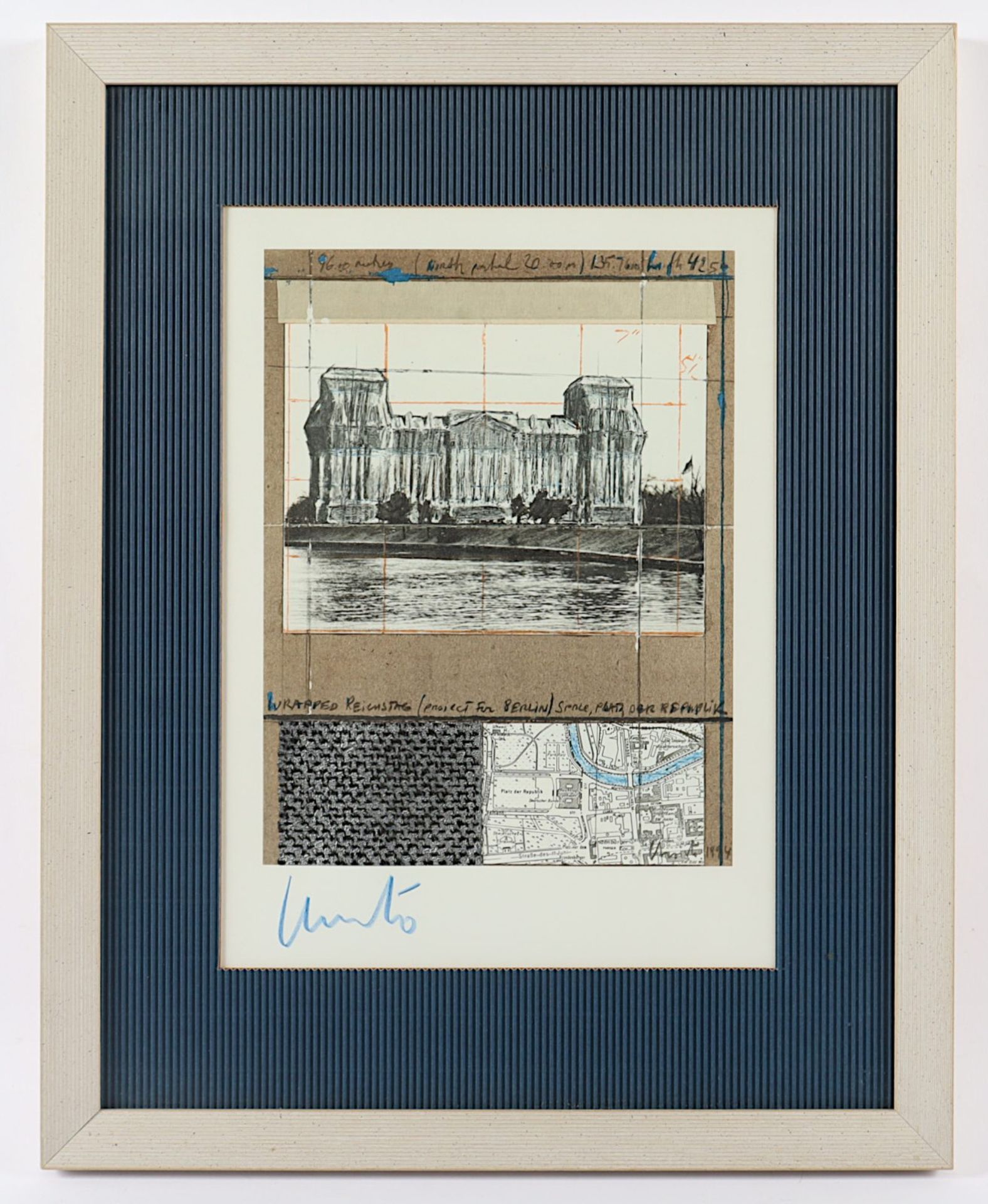 Christo, "Wrapped Reichstag", R. - Bild 2 aus 2