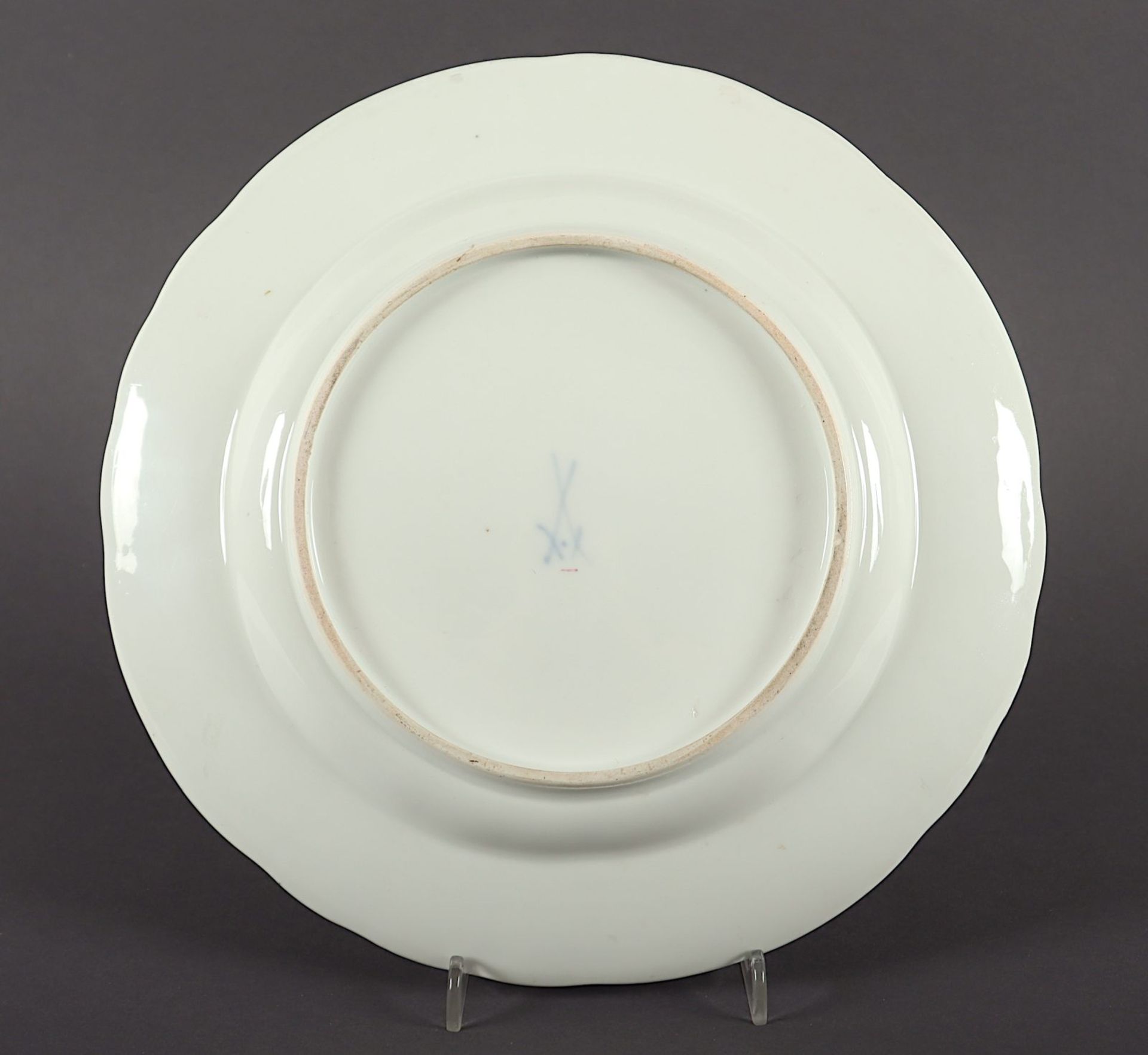 TELLER, MEISSEN, um 1760 - Image 2 of 2