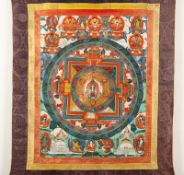 THANGKA, Mandala, Tibet