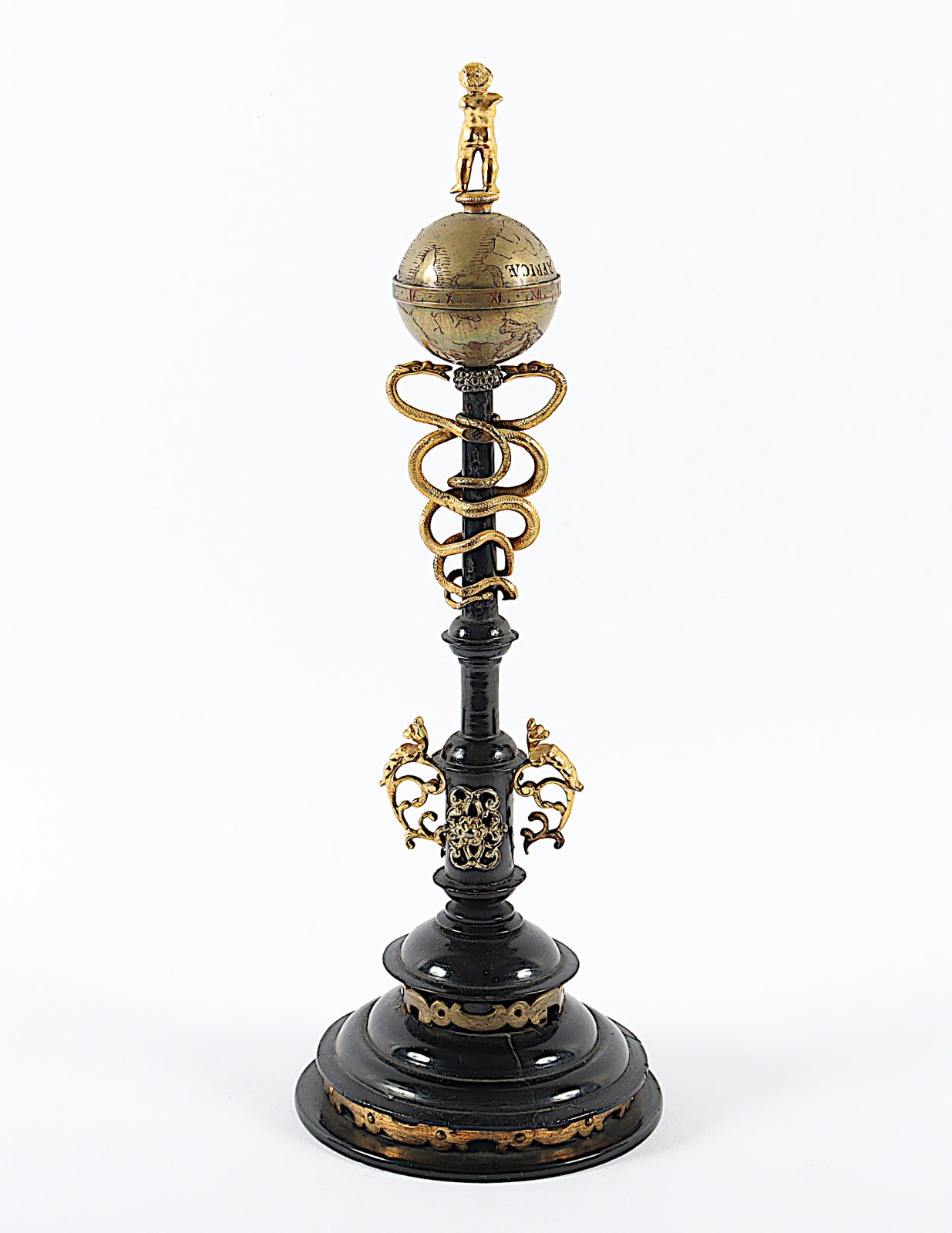 Cercle-Tournant-Uhr, Johannes Baptista Farck, 2.H.18.Jh. - Image 5 of 8