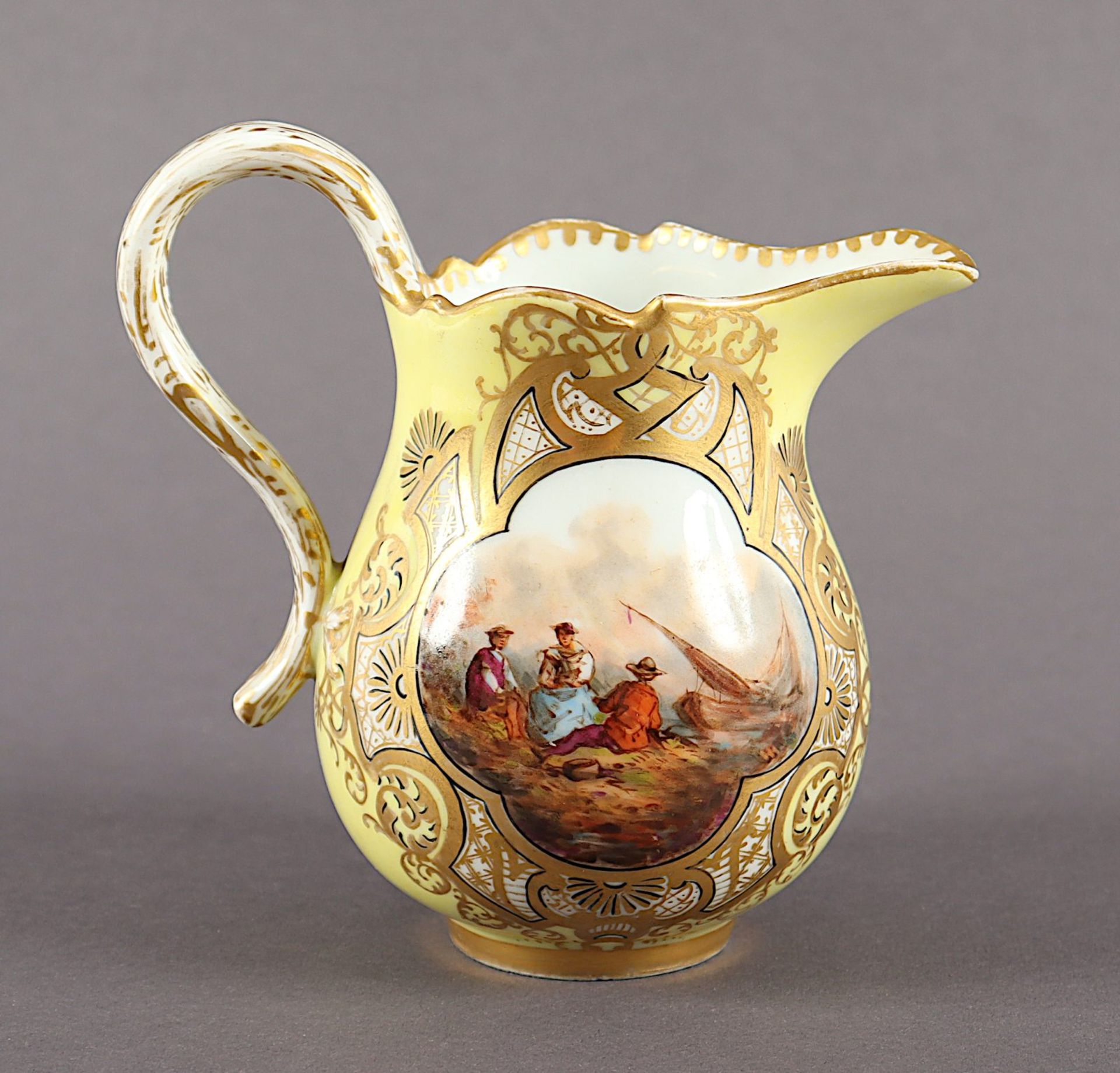 Milchgiesser, MEISSEN, 19.Jh. - Image 2 of 3