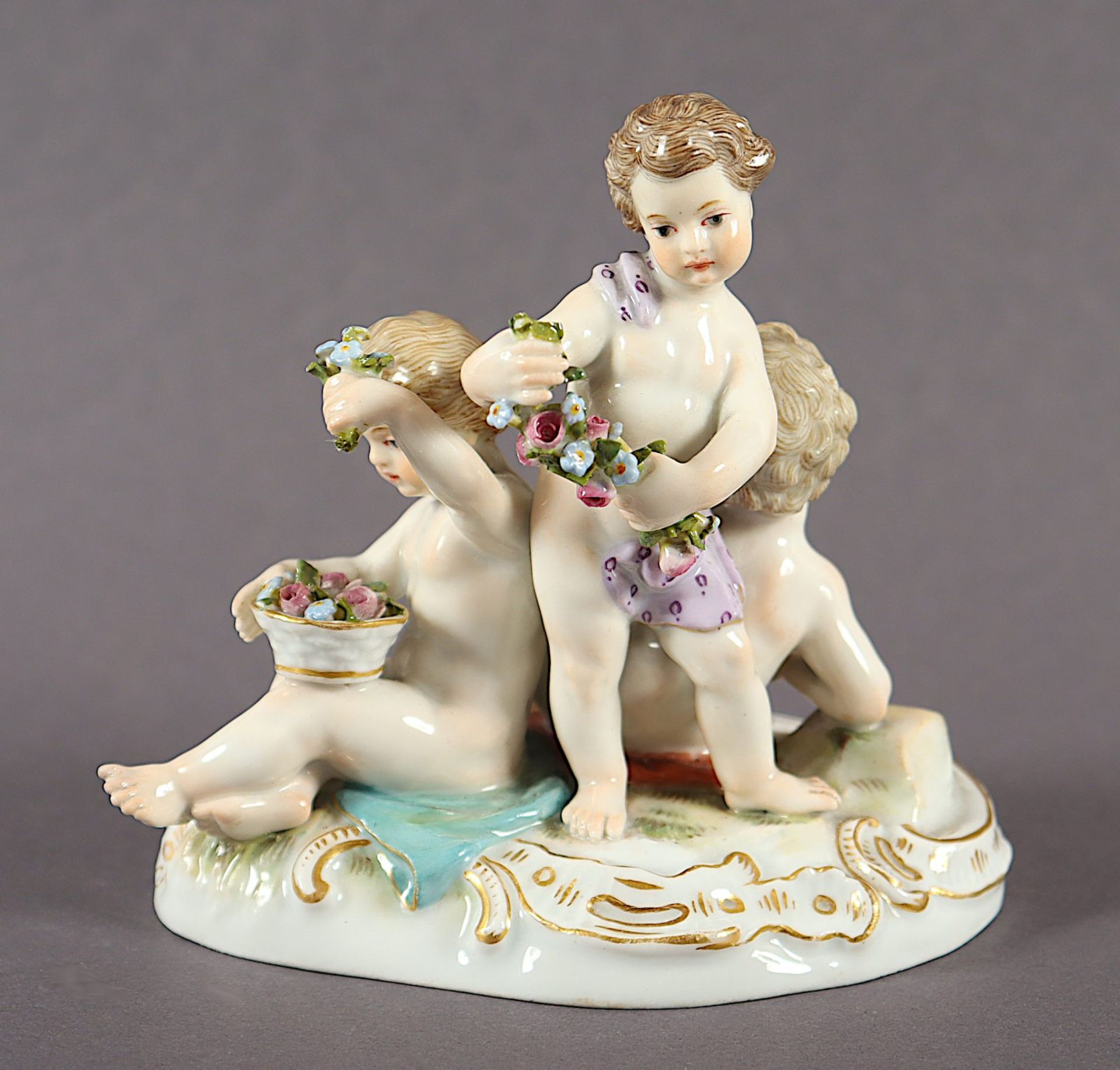 Amorettengruppe, J.J. Kaendler, MEISSEN, E.19.Jh.