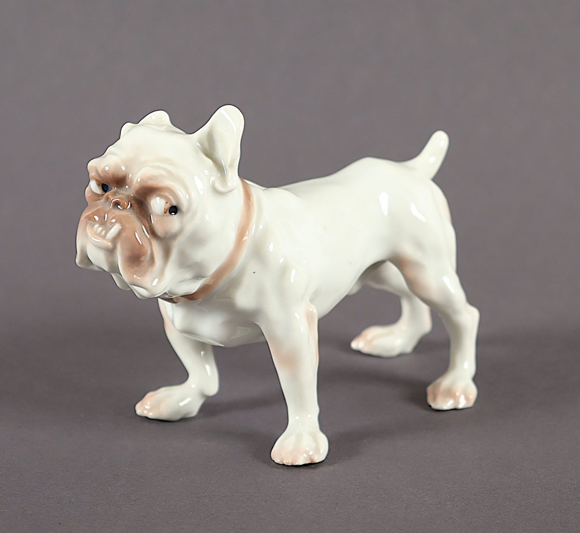 Figur "Bulldogge", Jens Peter Dahl Jensen, Bing & Gröndahl