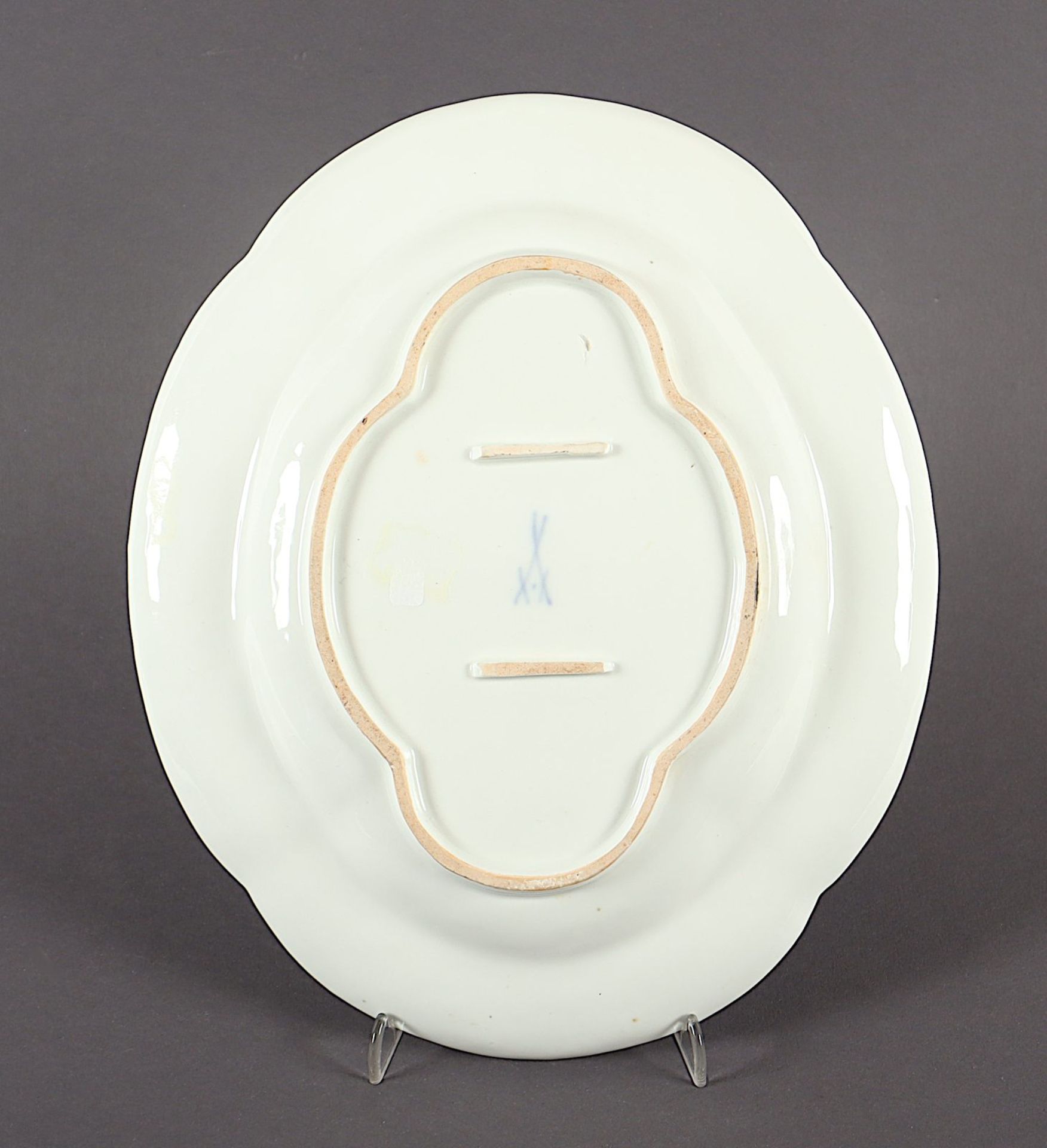 ovale Platte, Meissen - Bild 2 aus 2