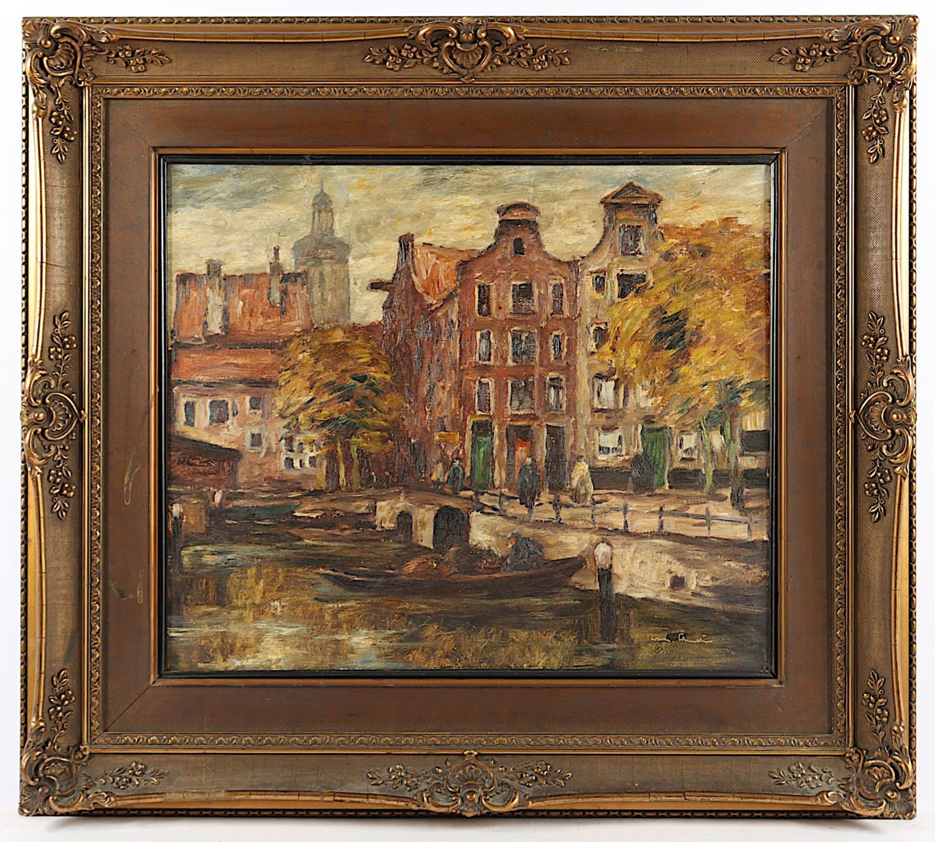 SCHMETZ, Wilhelm (1890-1938), "Niederländische Stadtansicht", R.