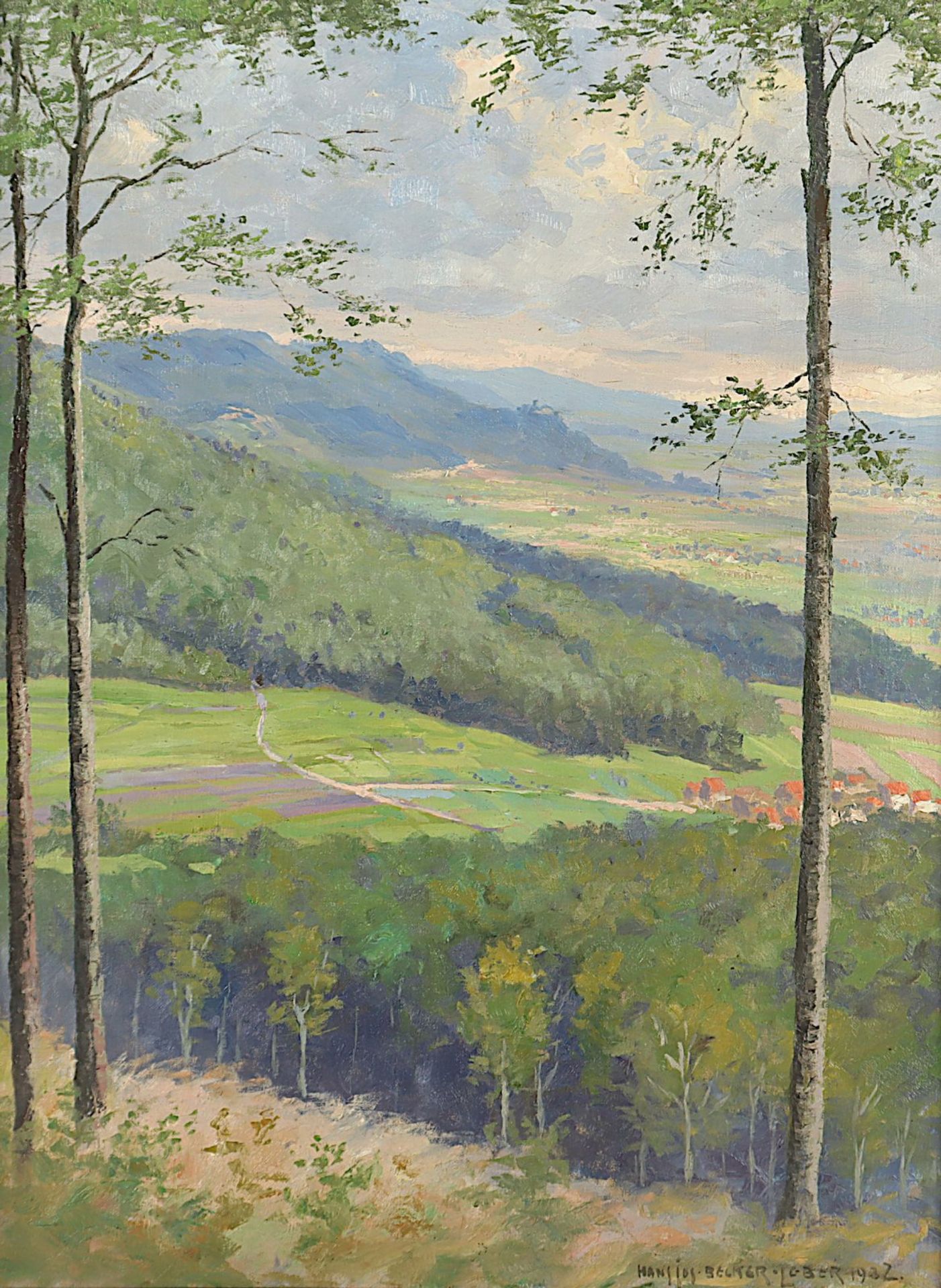 Becker-Leber, Hans- Josef, "Landschaft", R.