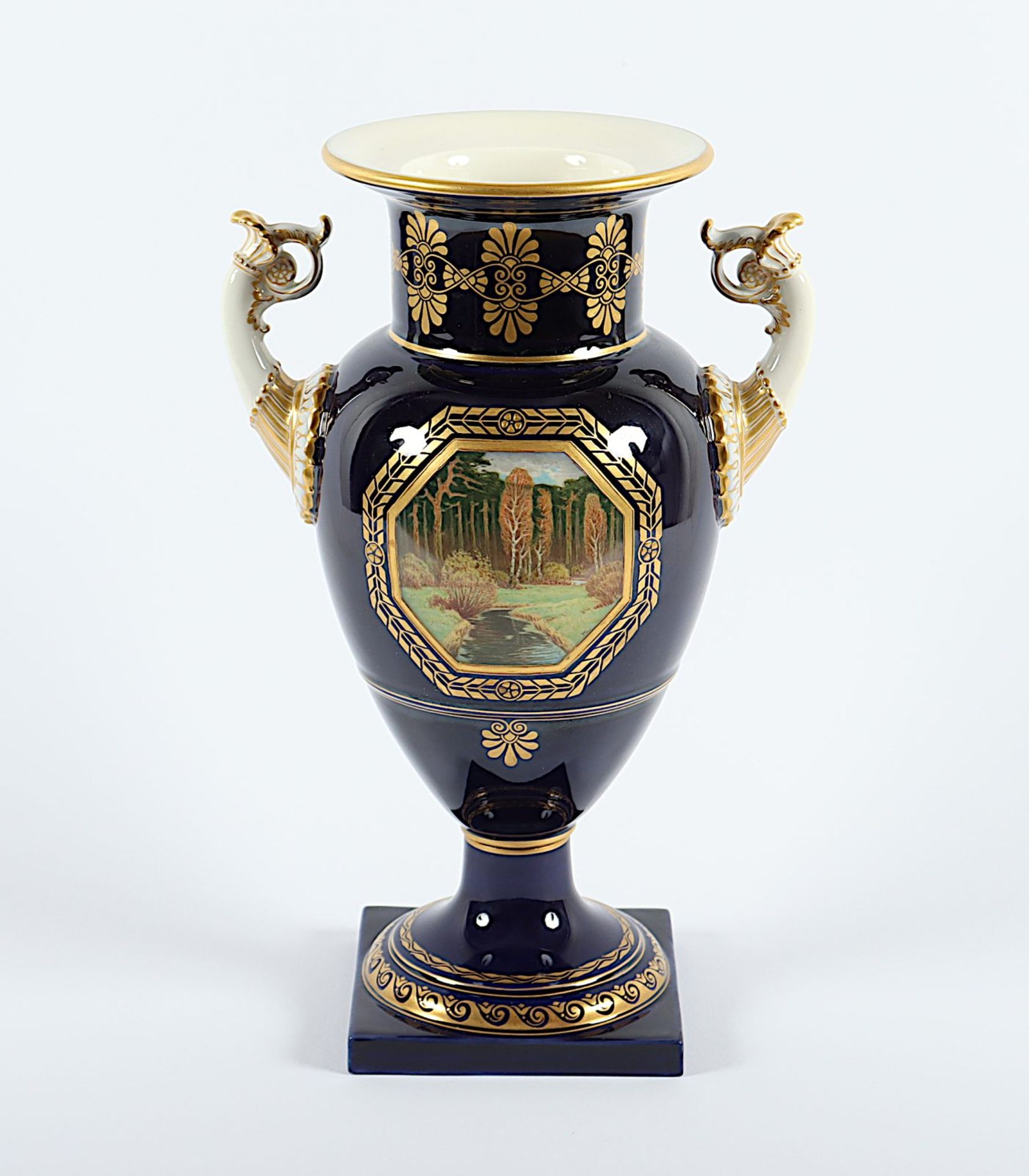 Amphoren-Vase, KPM BERLIN, 1914