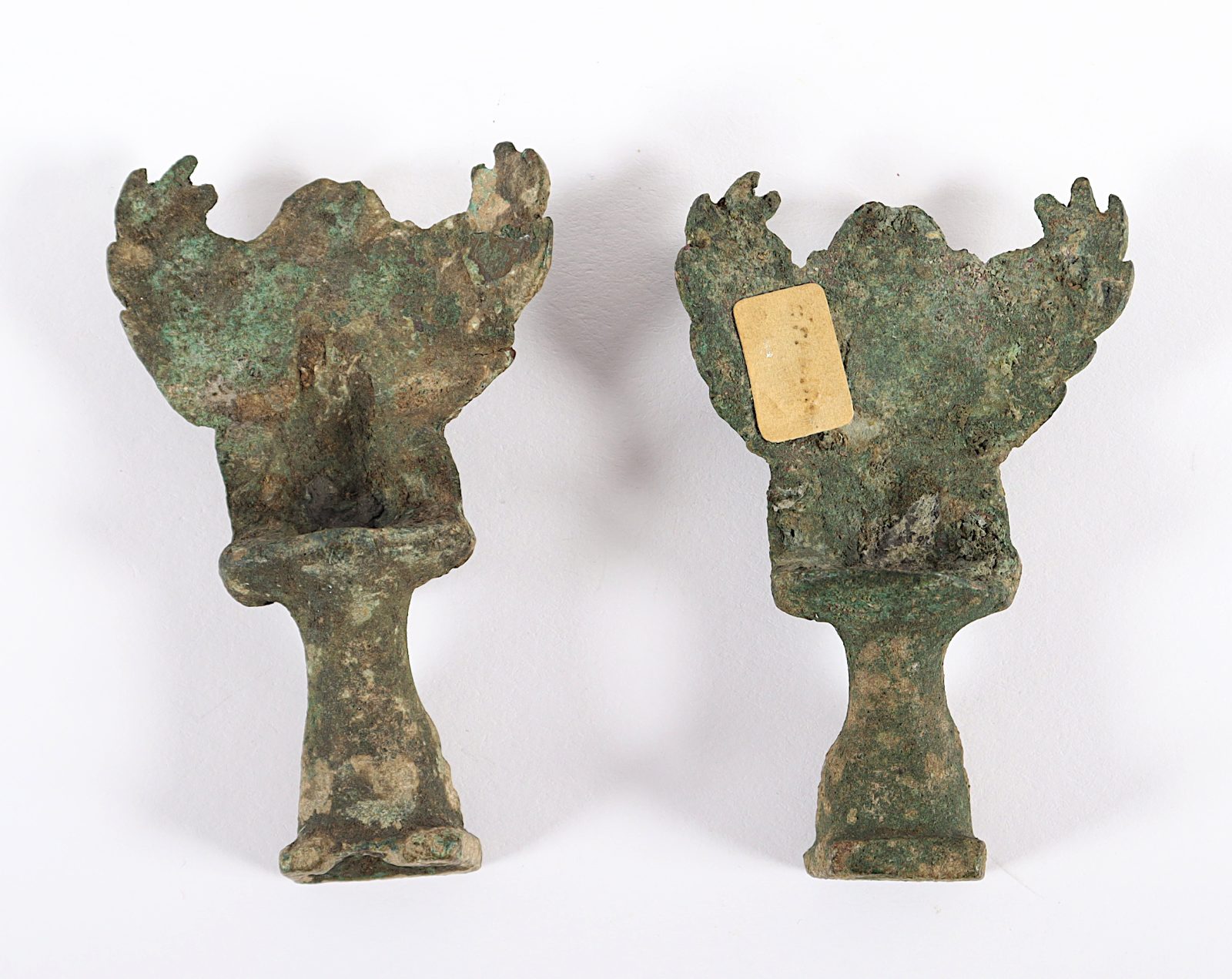 Paar Engel, Bronze - Image 2 of 2