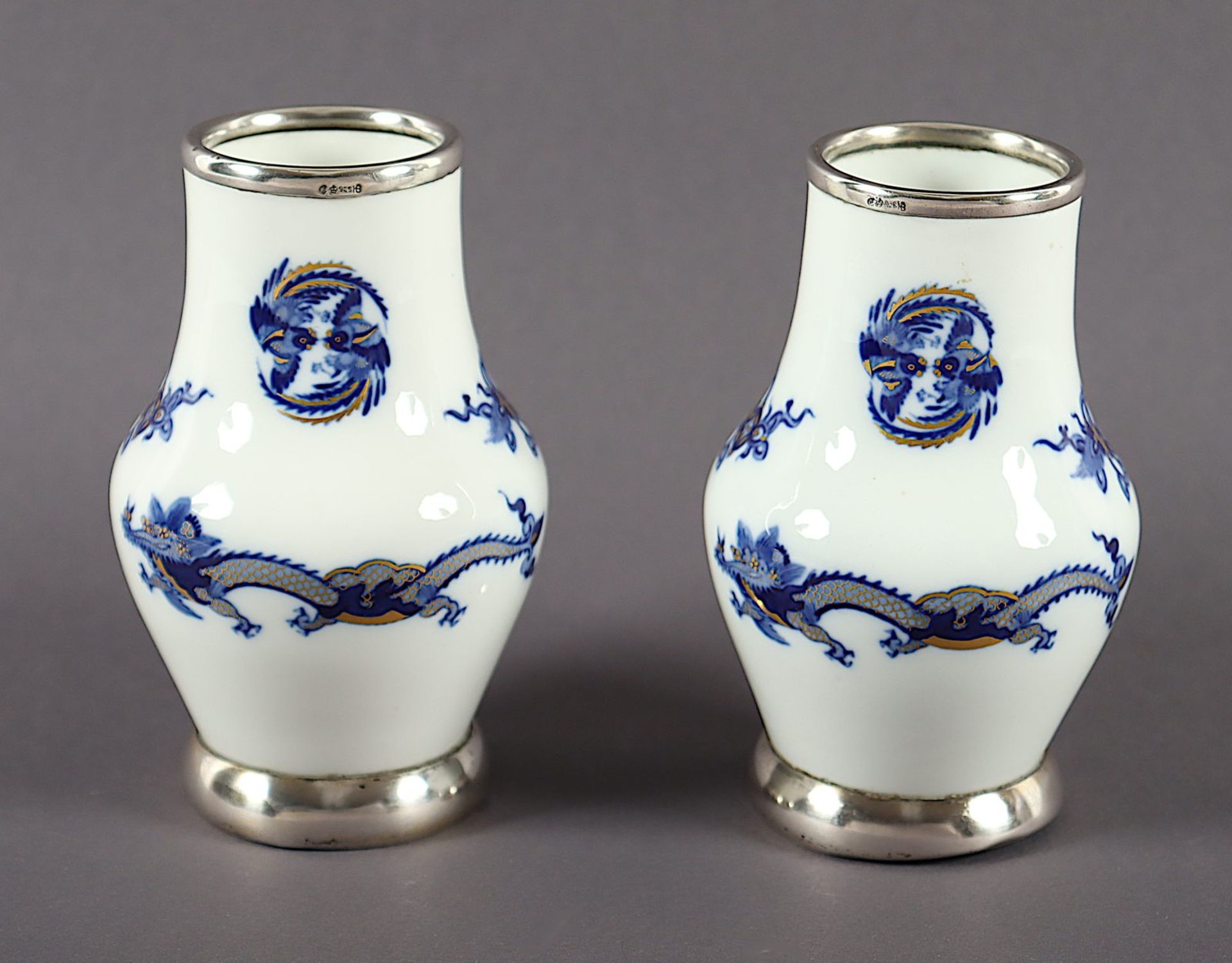 Paar Vasen, Meissen - Bild 2 aus 3