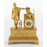 FIGURENPENDULE "STURZ DES PHAETHON", PARIS, um 1825/30