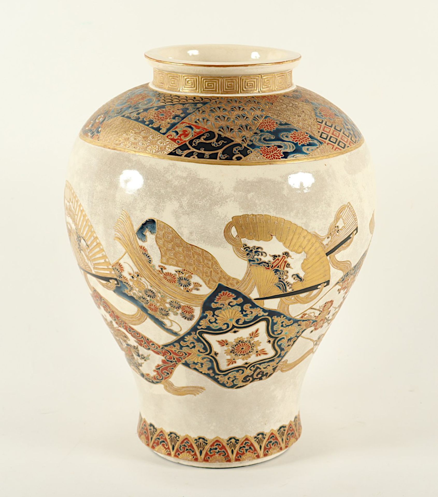 Vase, Satsuma, MEIJI - Bild 2 aus 6