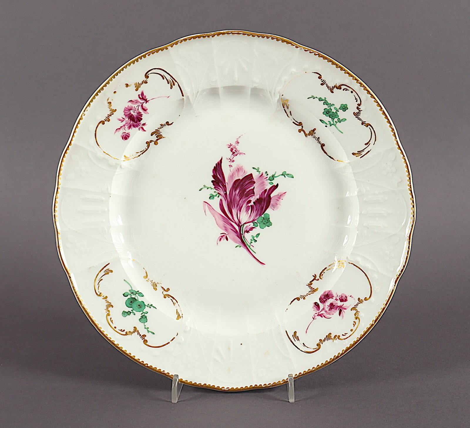 TELLER, MEISSEN, um 1760