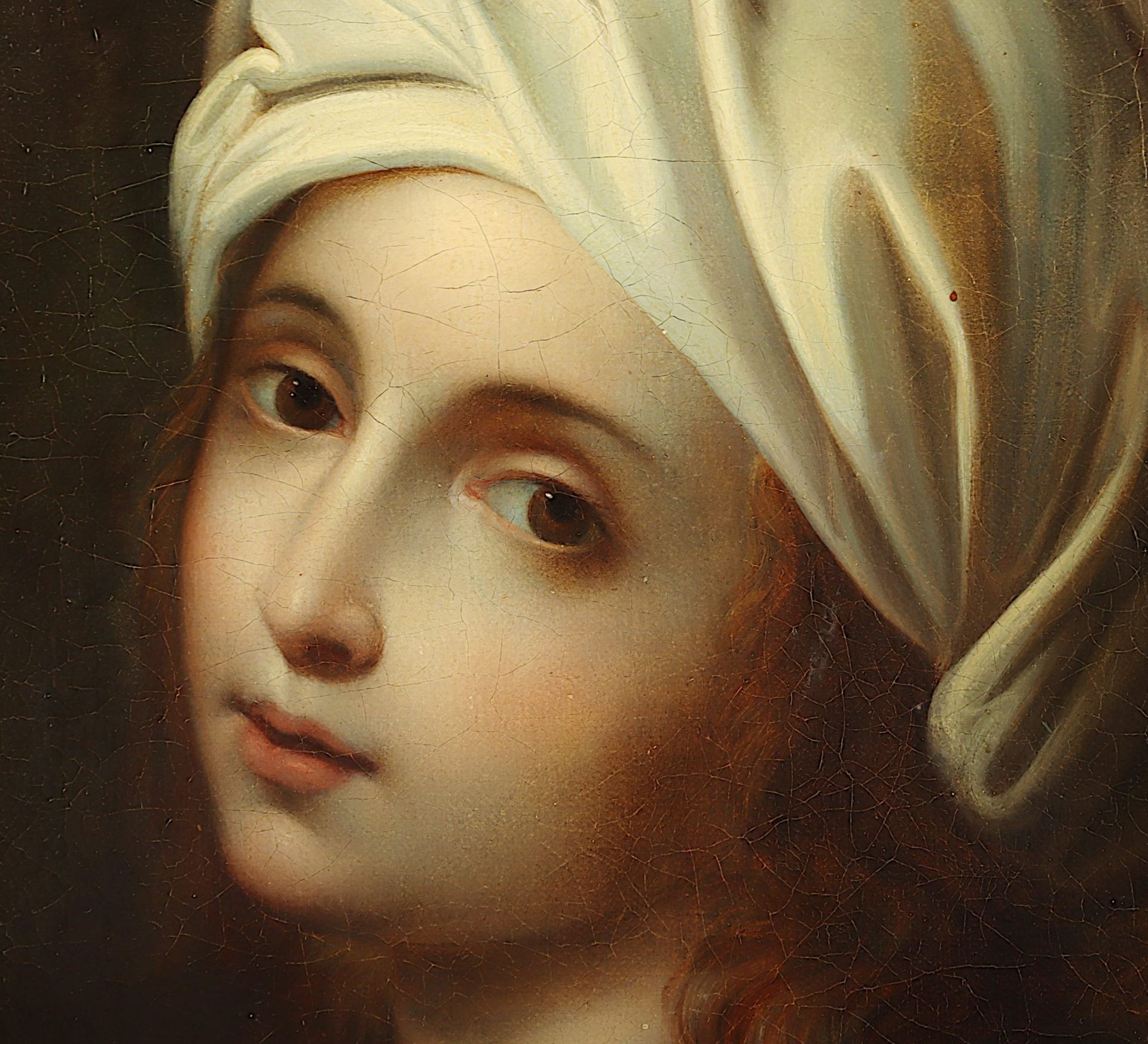 RENI, Guido (1575-1642), Kopie des 19.Jh. nach, "Frau mit Turban", R. - Image 3 of 4