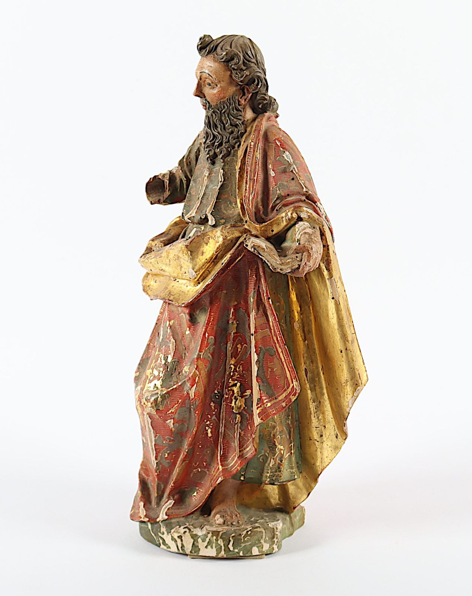 Figur eines Apostels, M.18.Jh. - Bild 2 aus 3