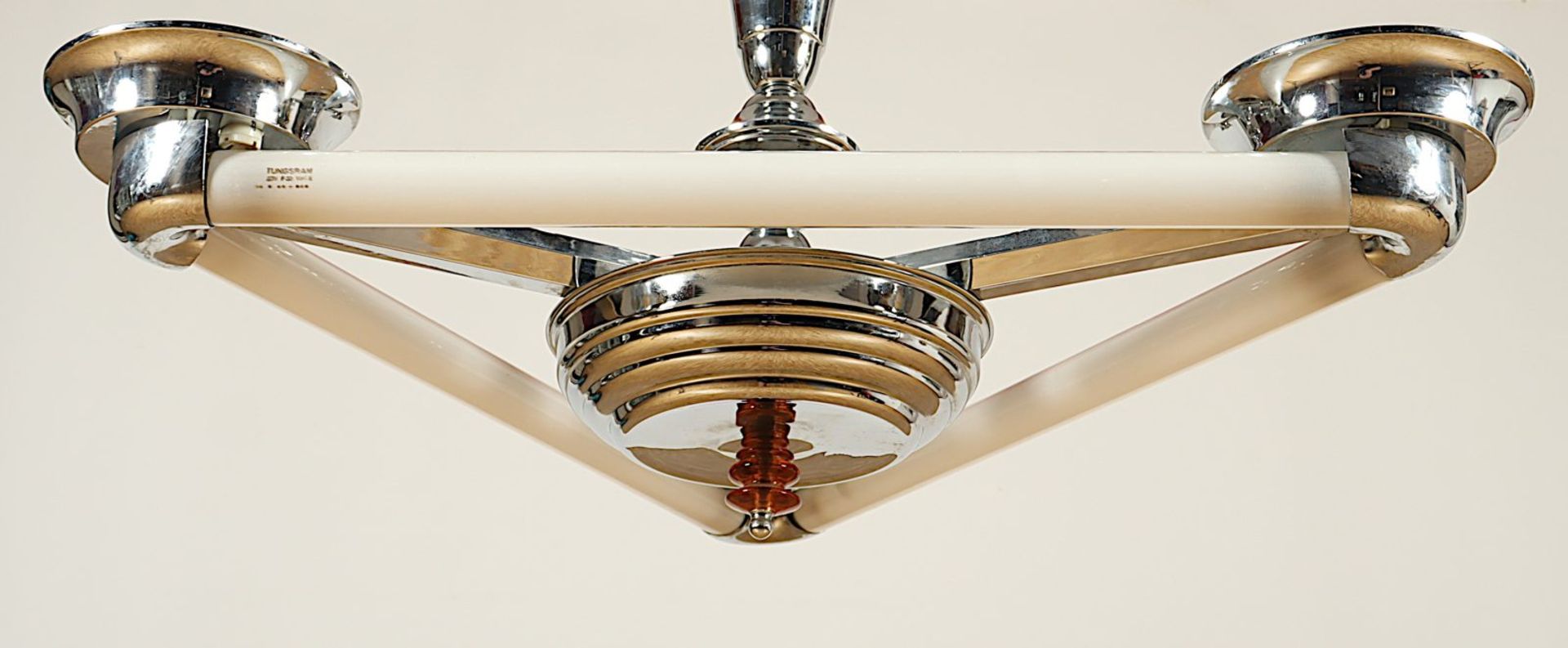 Art-Deco-Deckenlampe, um 1940 - Image 2 of 2