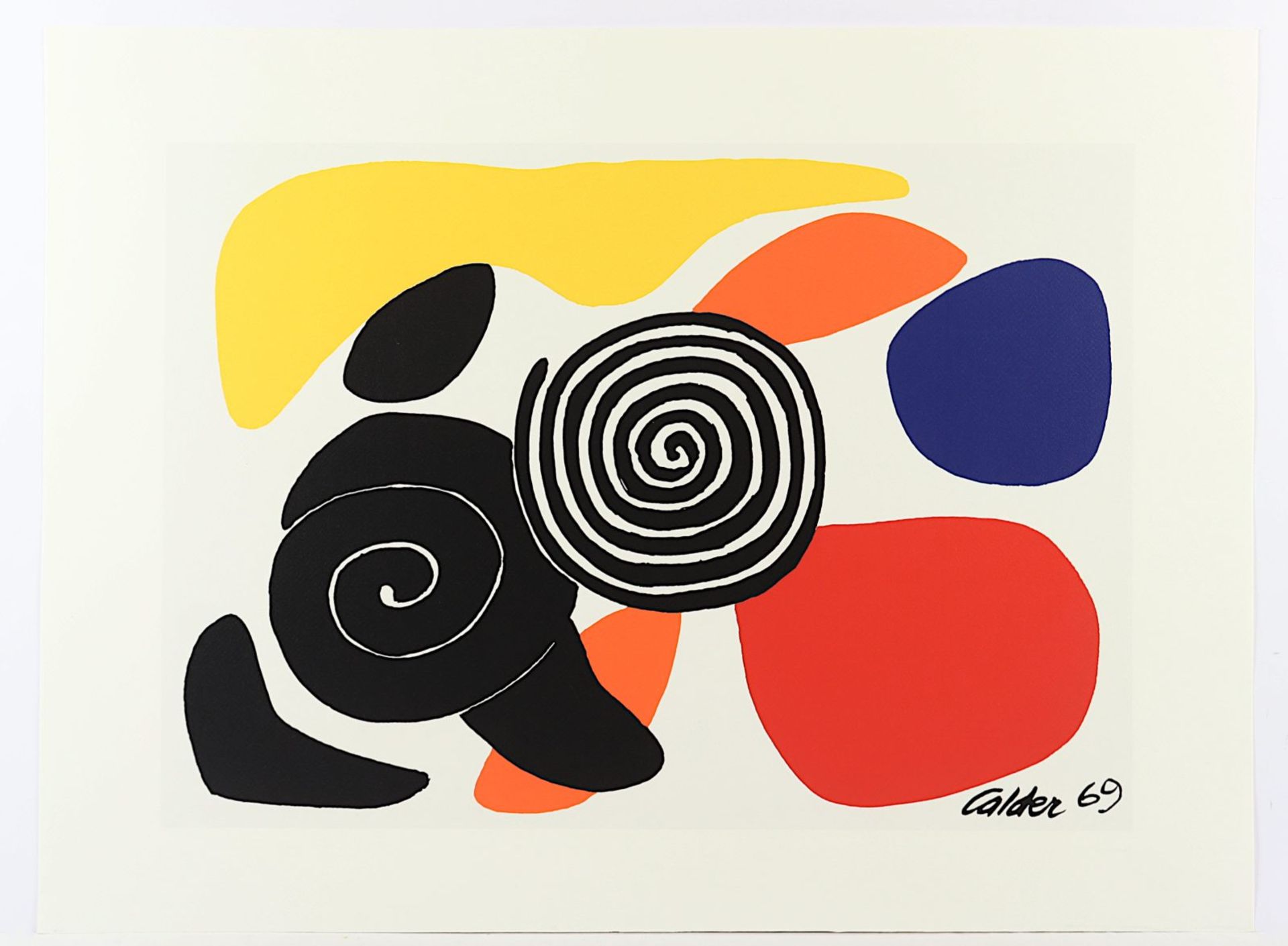 Calder, Alexander, nach "Spirals", ungerahmt