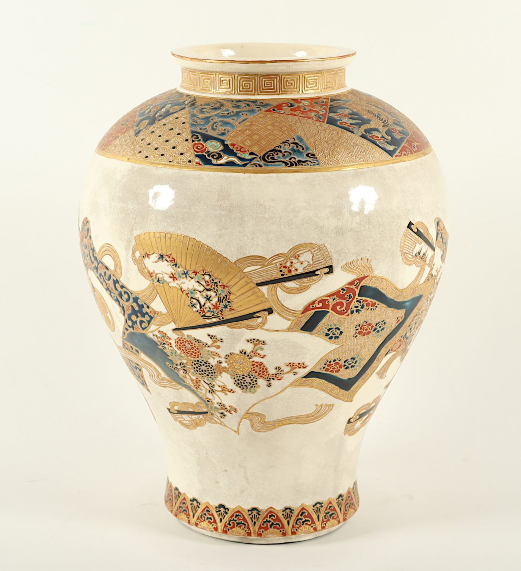 Vase, Satsuma, MEIJI - Bild 4 aus 6